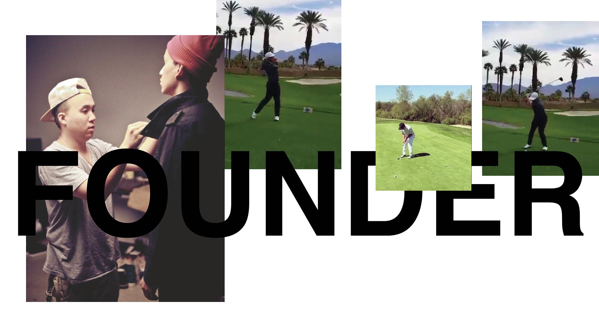 Students Golf collection launch First On The Tee Box announcement