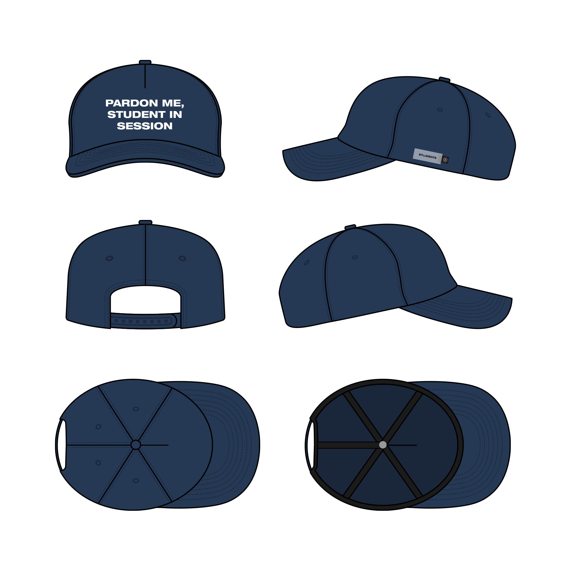 Pardon Me Snap Back Hat