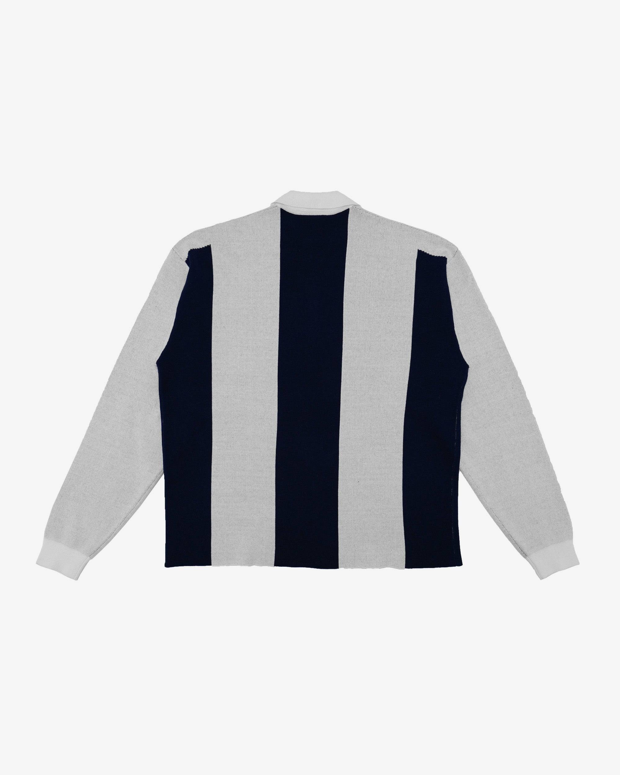 Gibson Knitted L/S Sweater Polo - Students Golf