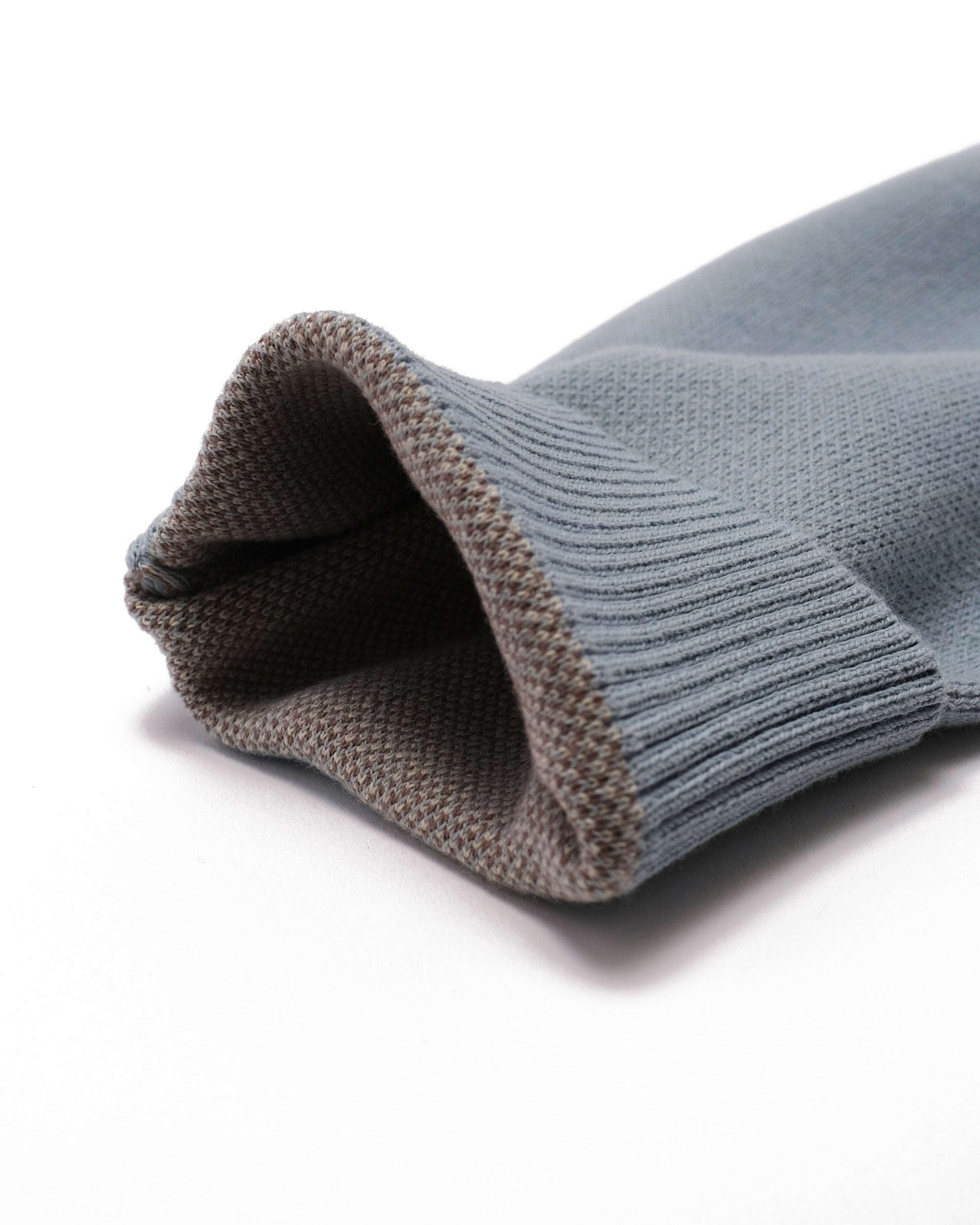 Wright Knitted L/S Polo Sweater