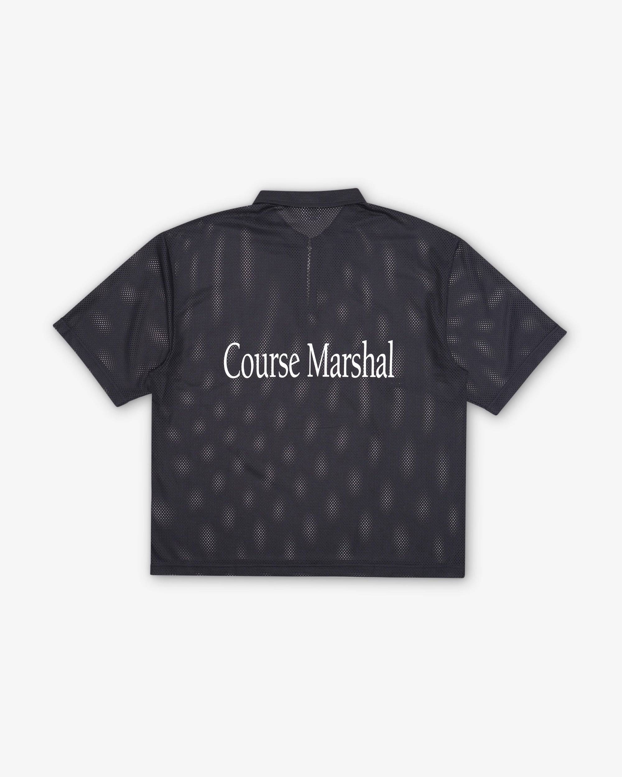 Course Marshal S/S Mesh Zip Polo - Students Golf