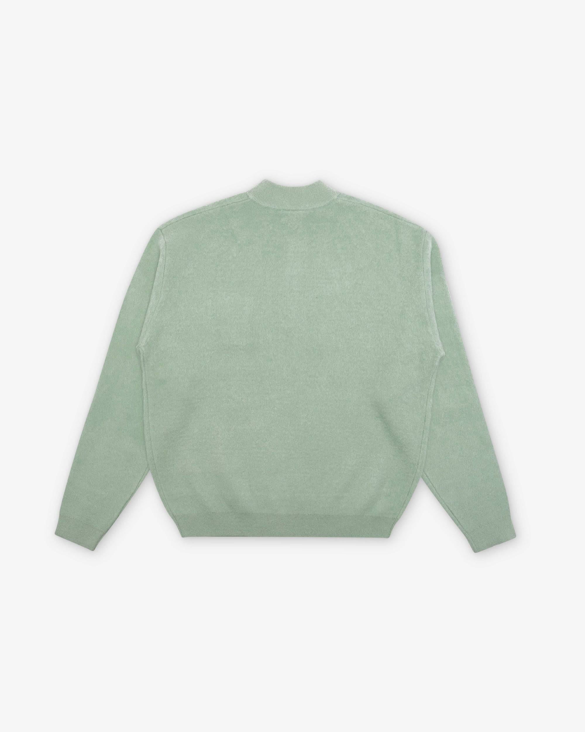 Wilson Mohair L/S Q-Zip Sweater - Students Golf