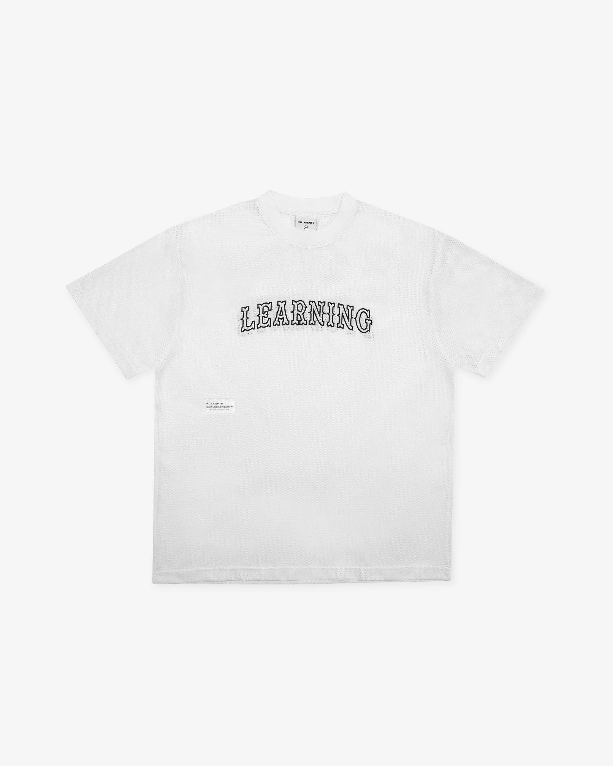 Still Learning S/S Mesh T-shirt