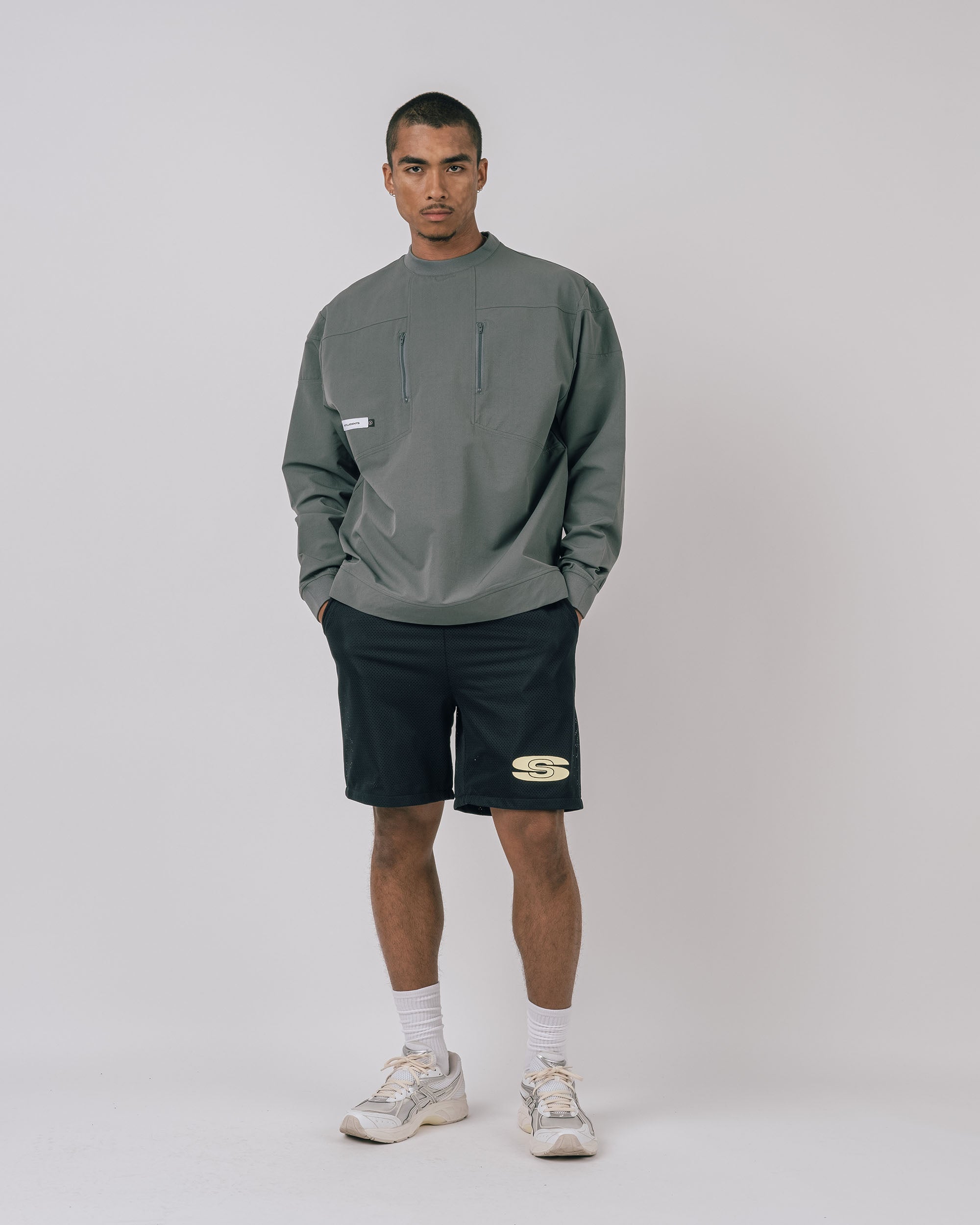 Brennan L/S Technical Nylon Popover