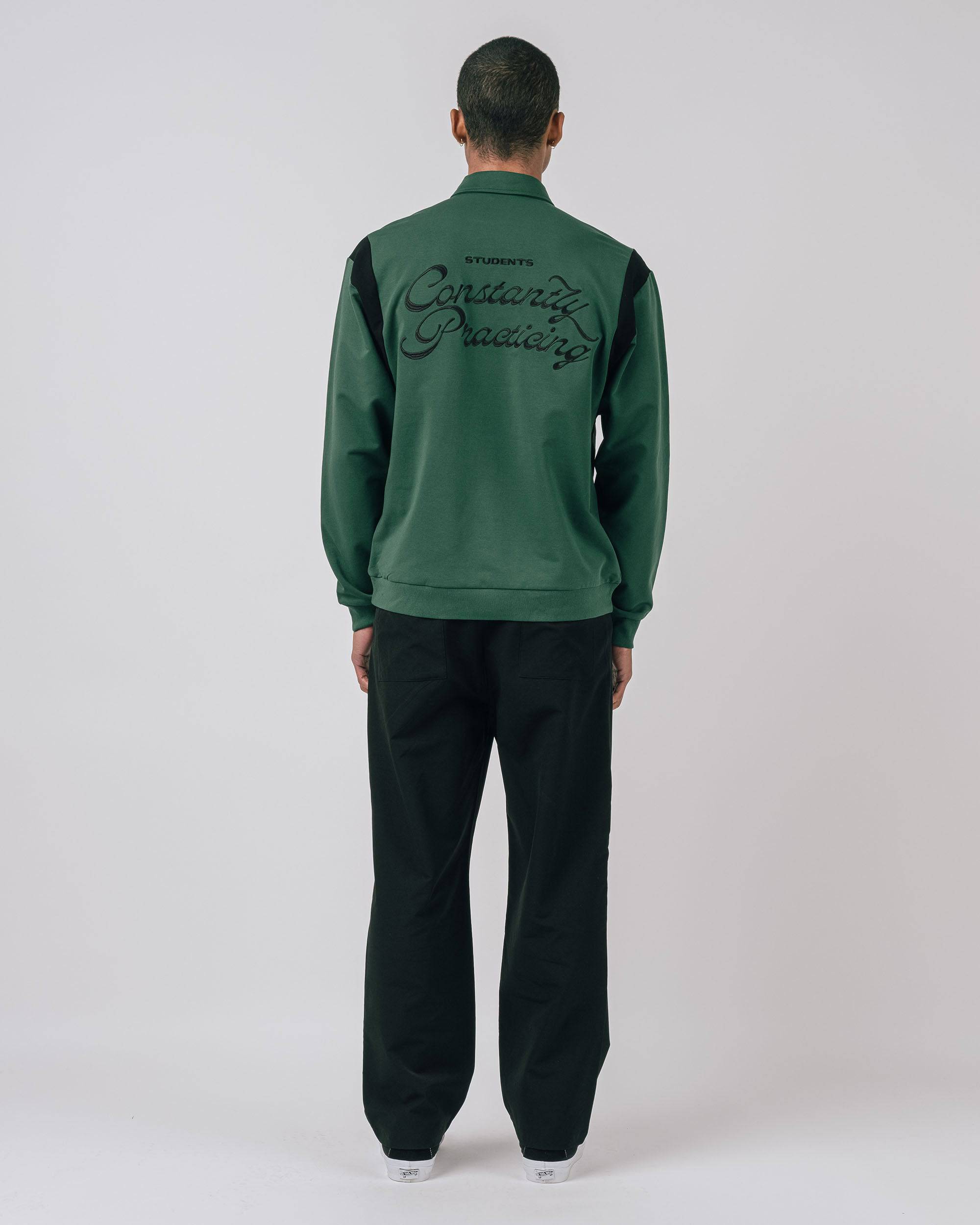 Clive L/S Fleece Polo - Students Golf