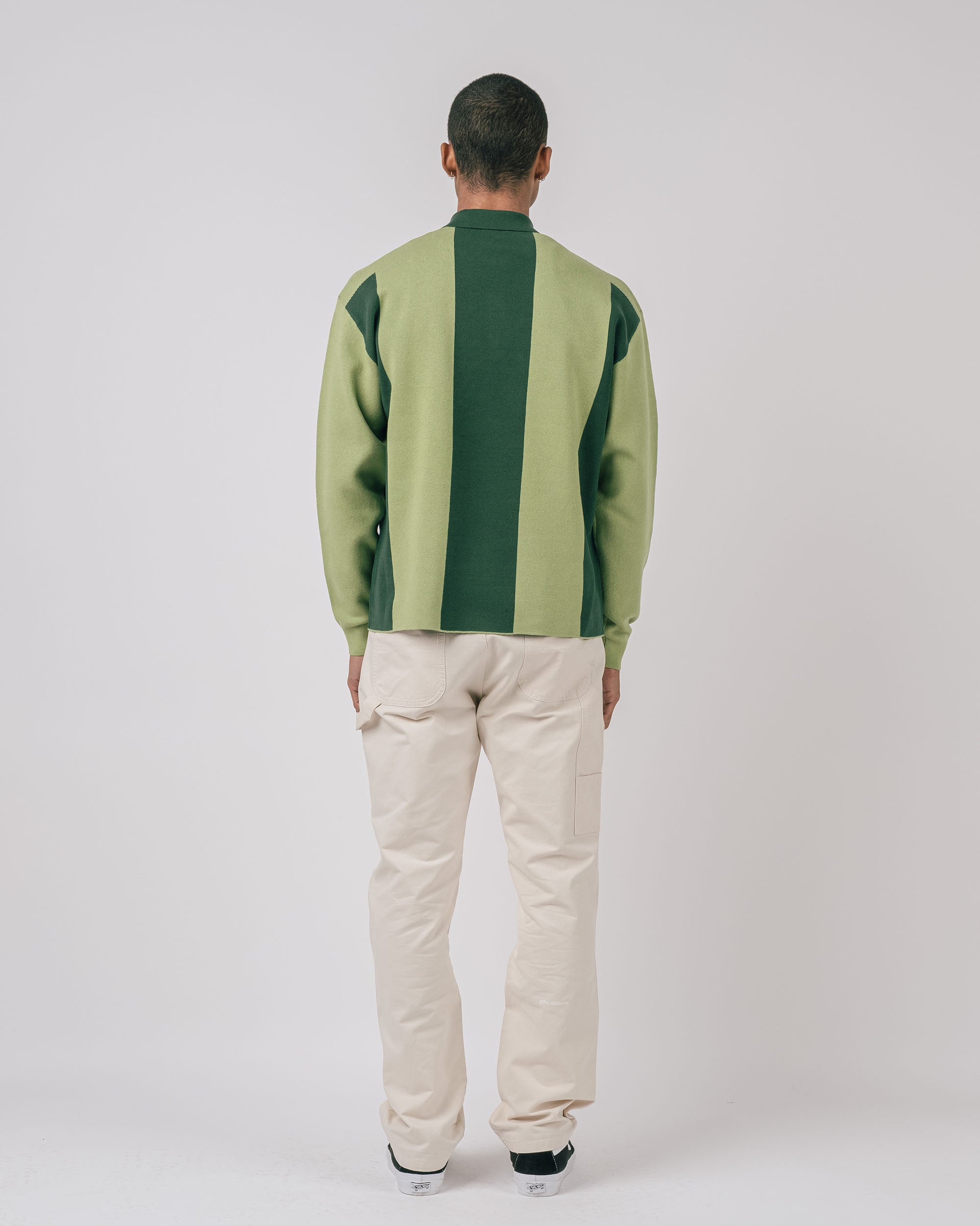 Kenway L/S Knit Polo Sweater
