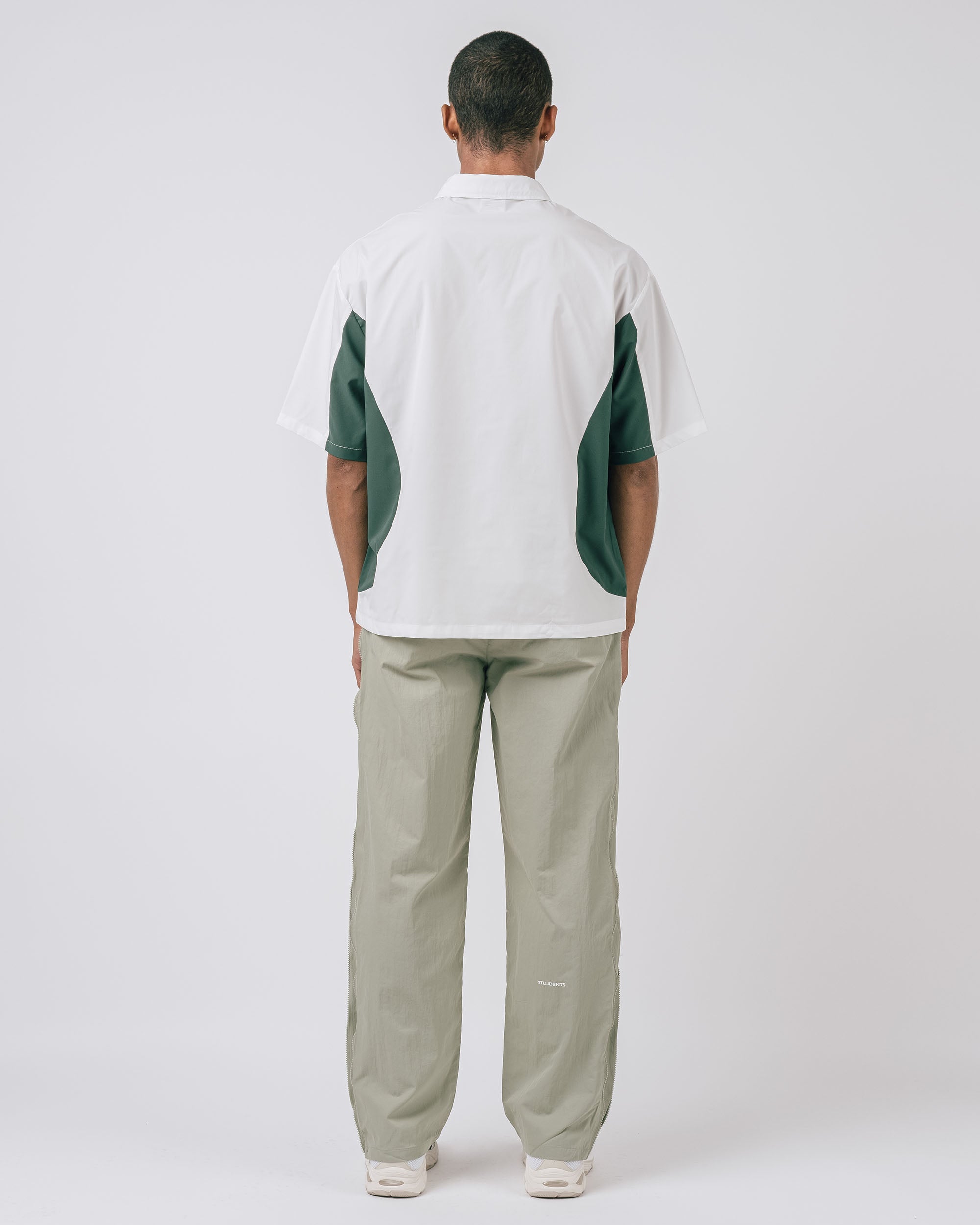 Linwood S/S Poplin Zip Polo