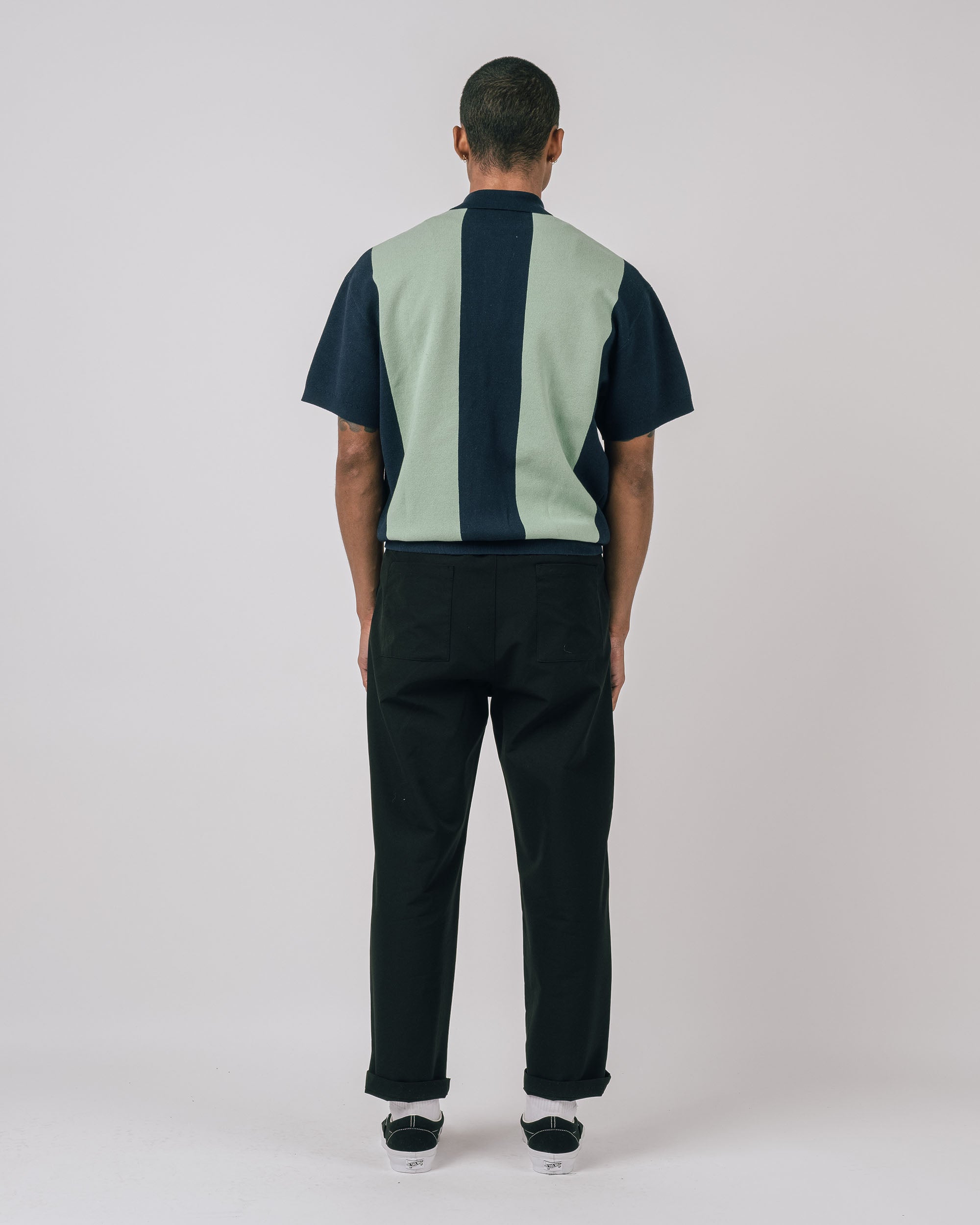 Browne S/S Knit Polo Sweater