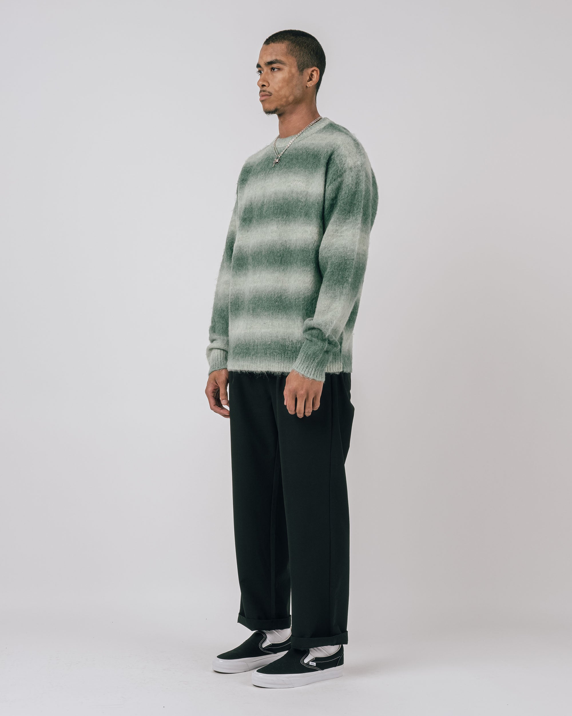 Davies Mohair L/S Crewneck Sweater
