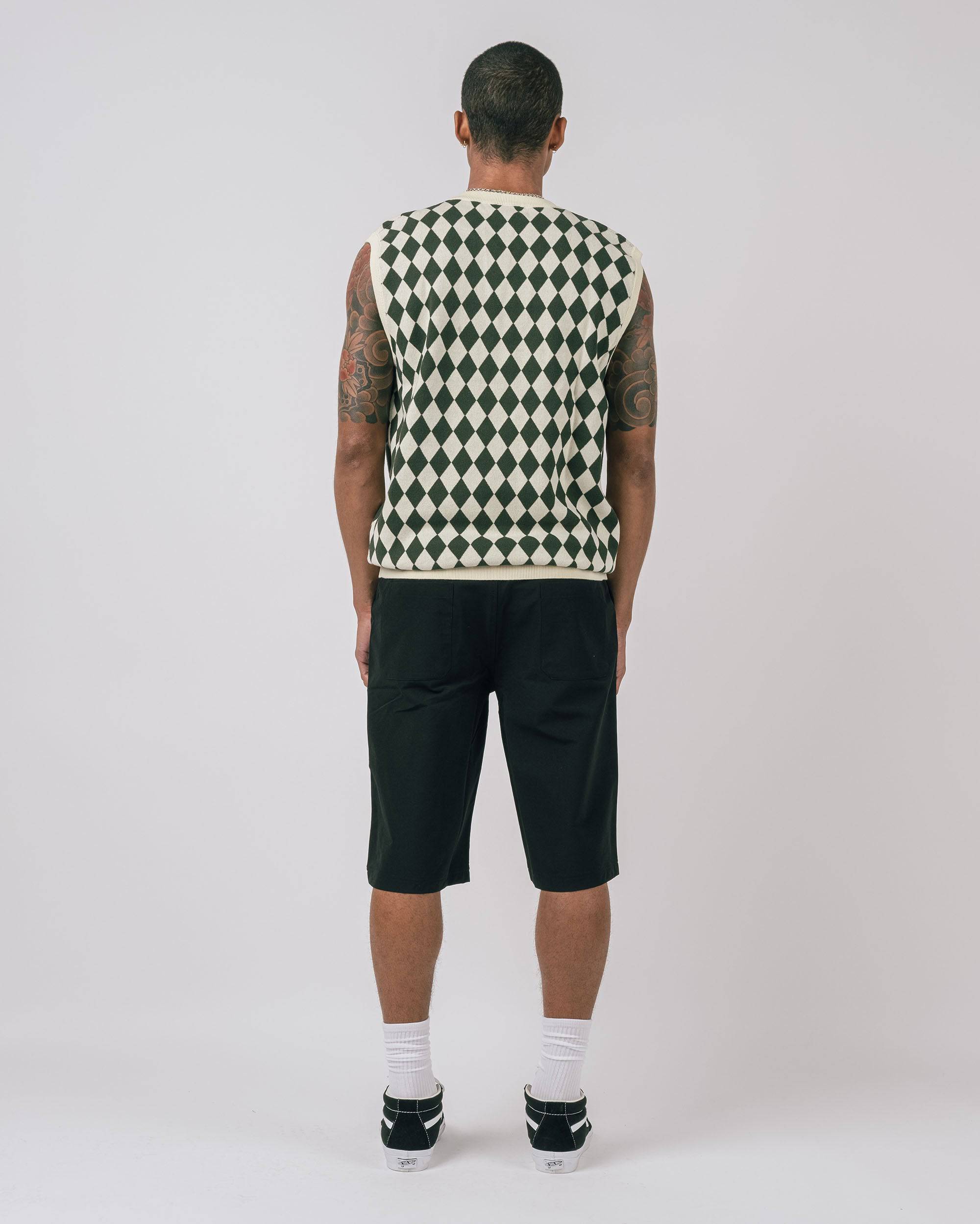 Woods Knit Vest Sweater - Students Golf