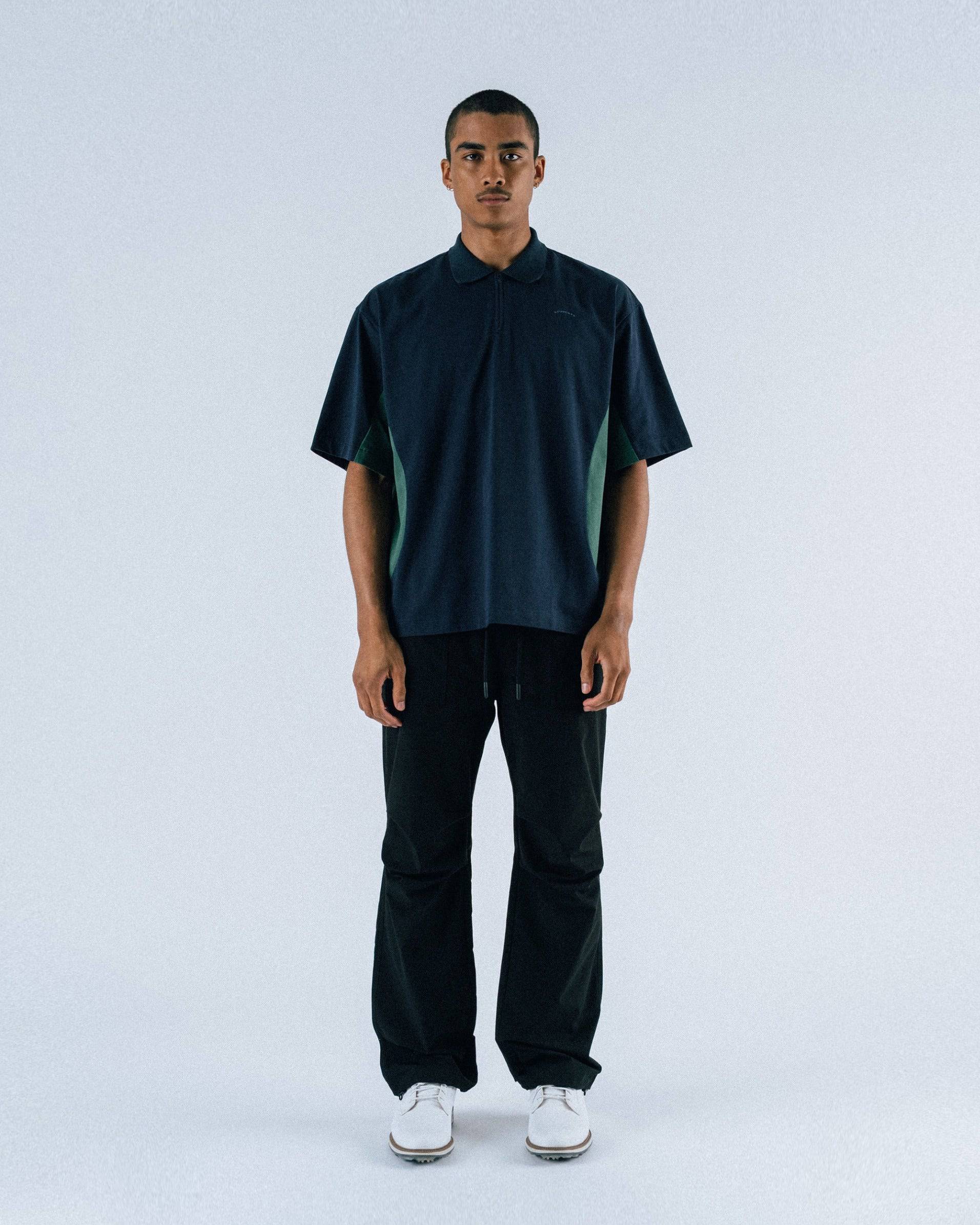 Assistant S/S Jersey Zip Polo Shirt - Students Golf