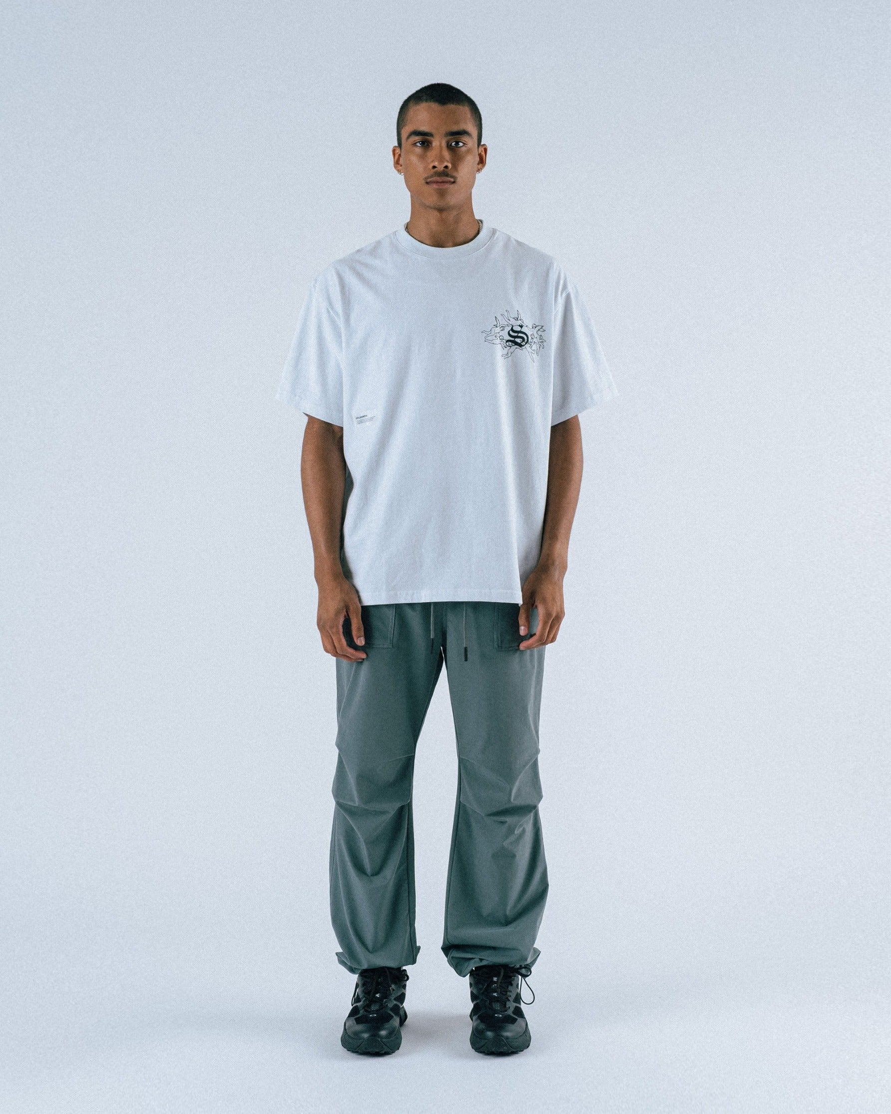 History Baggy Parachute Nylon Pants