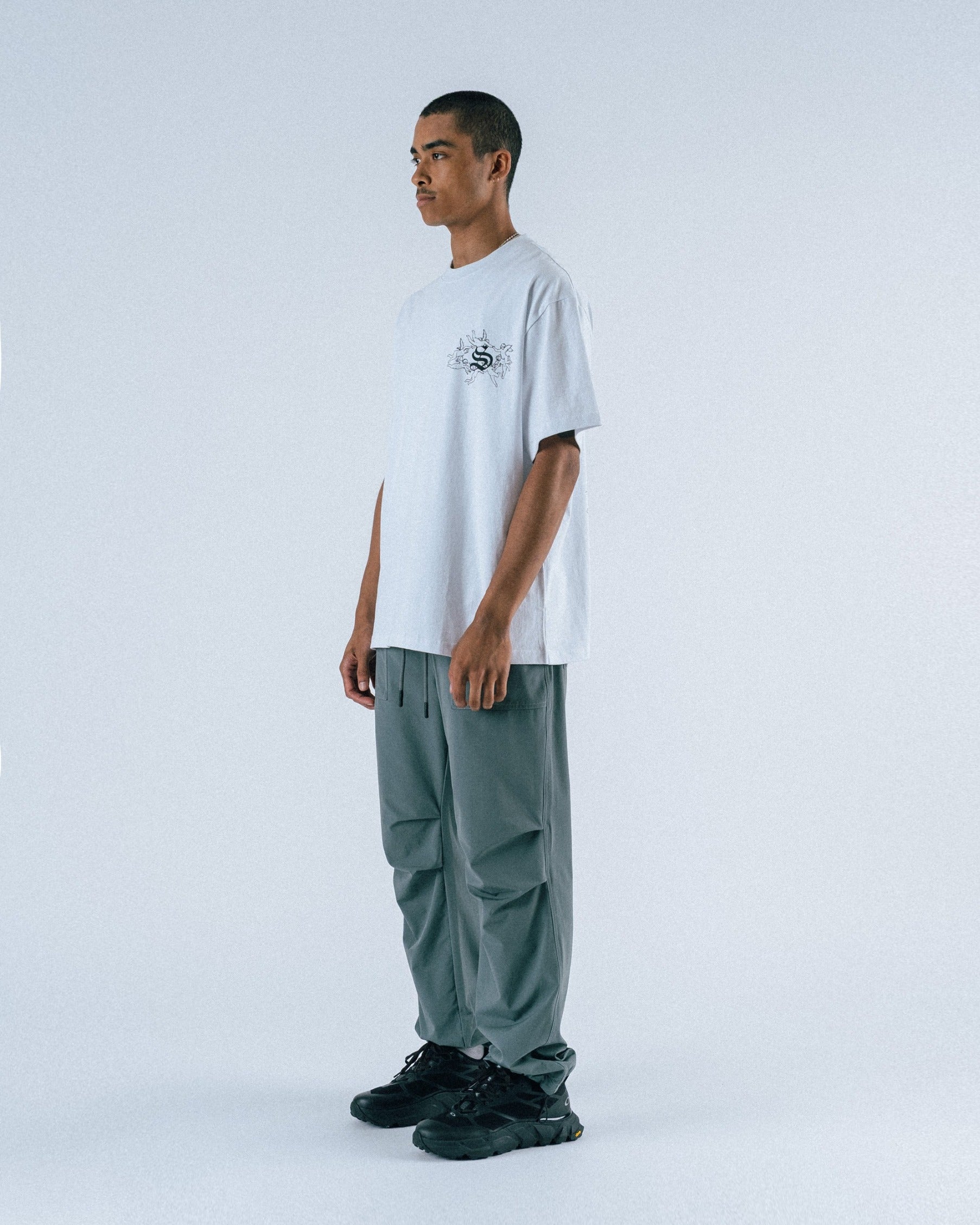 History Baggy Parachute Nylon Pants
