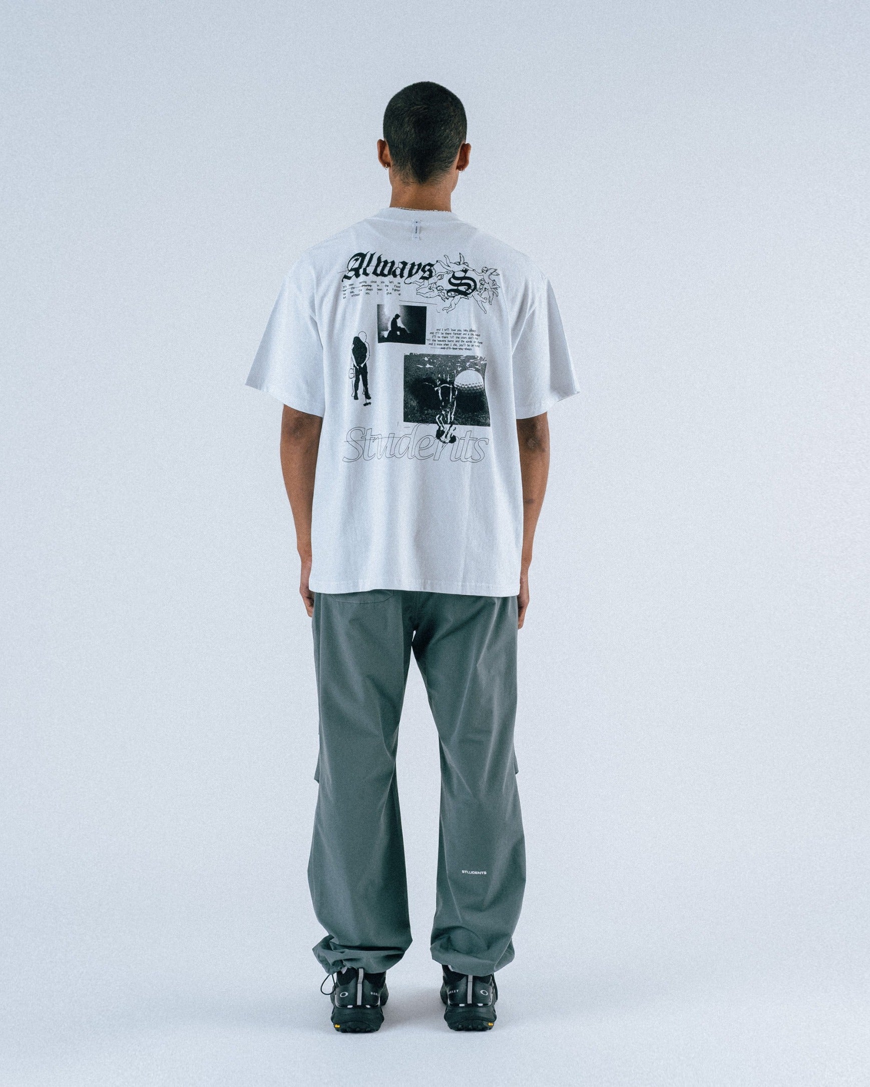History Baggy Parachute Nylon Pants
