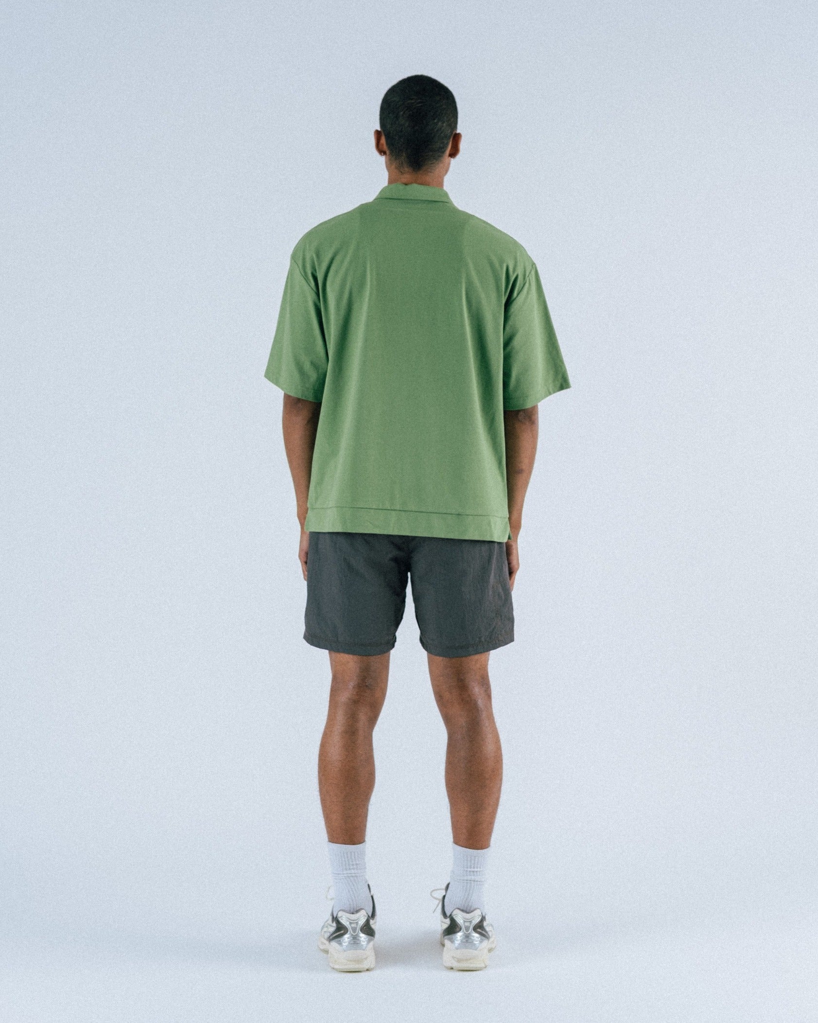 Lanser S/S Jersey Zip Polo Shirt