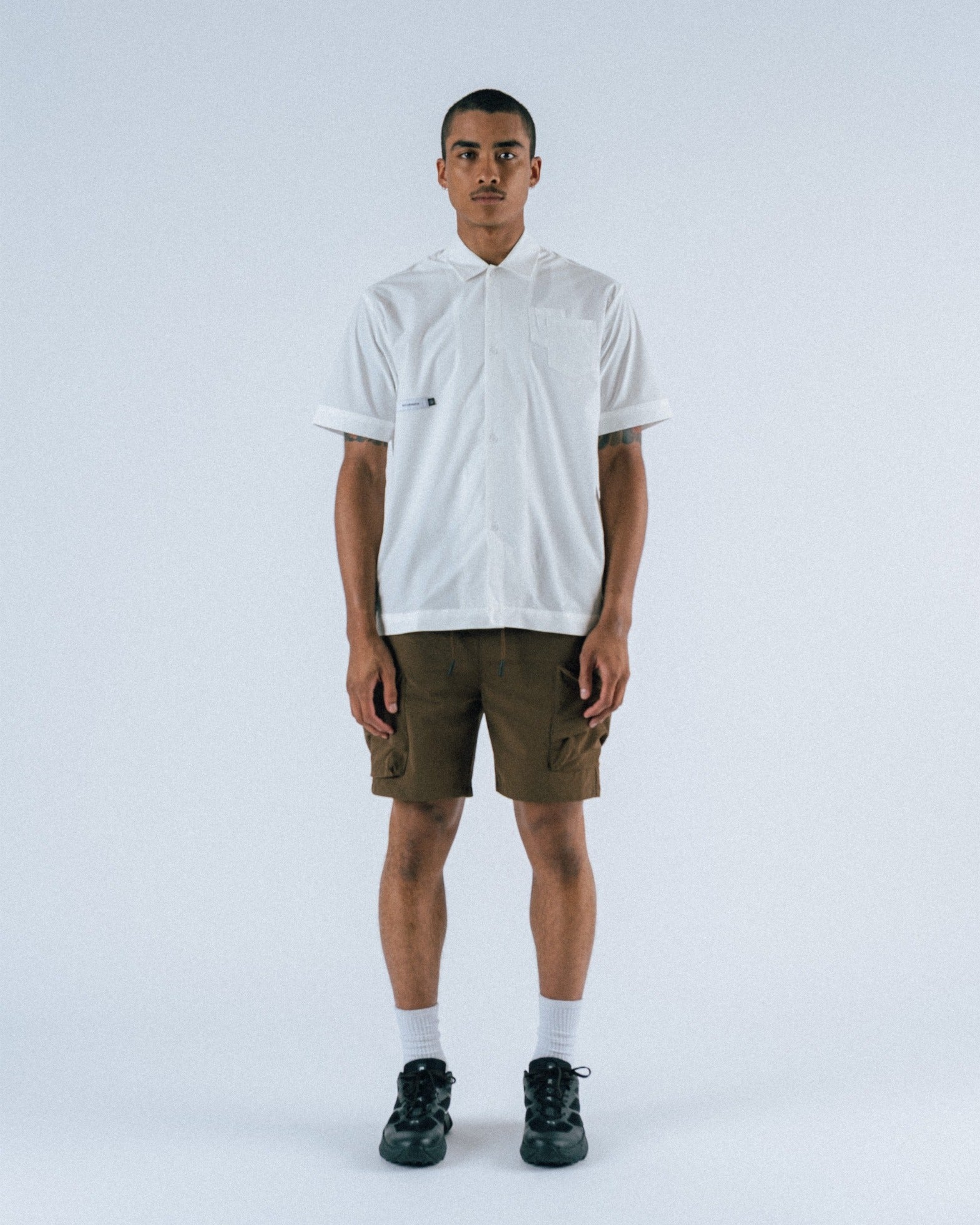 Numeric Nylon Cargo Shorts