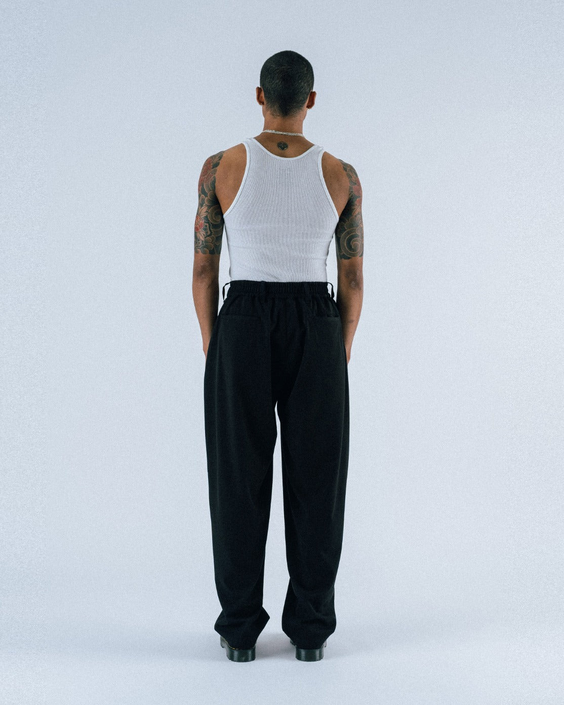 Calculus Baggy Pleated Pants