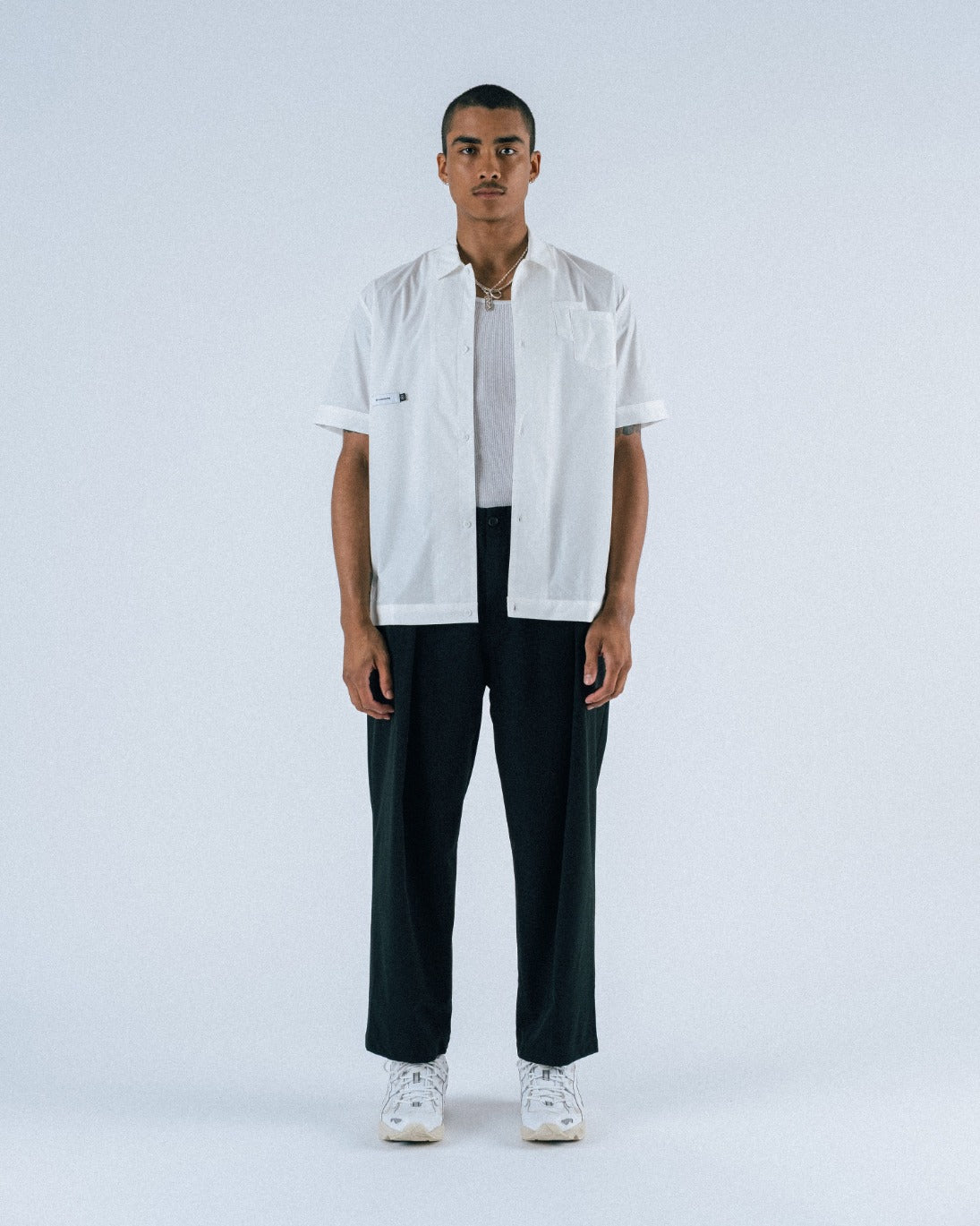 Science Adjustable Pleated Pants