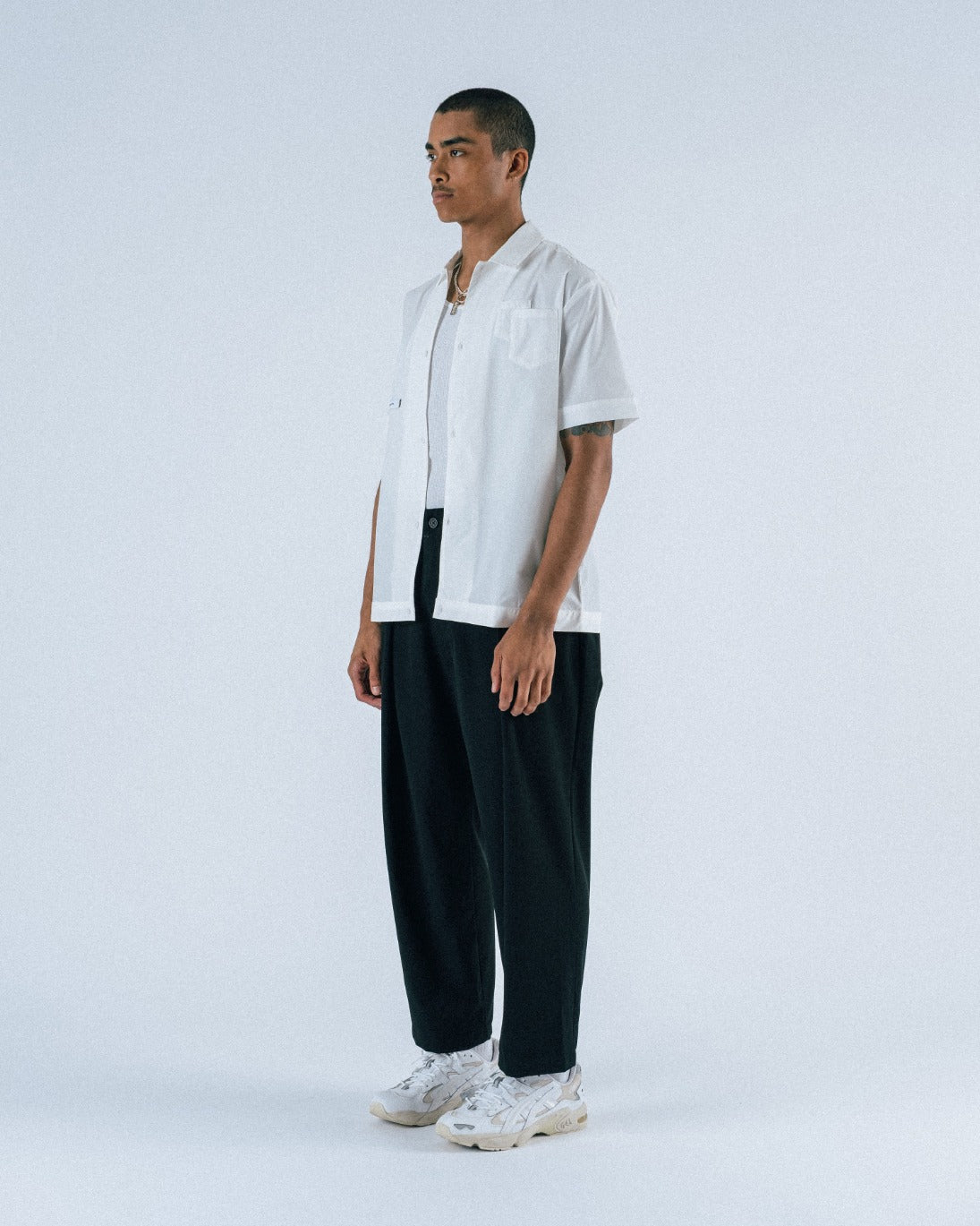 Science Adjustable Pleated Pants