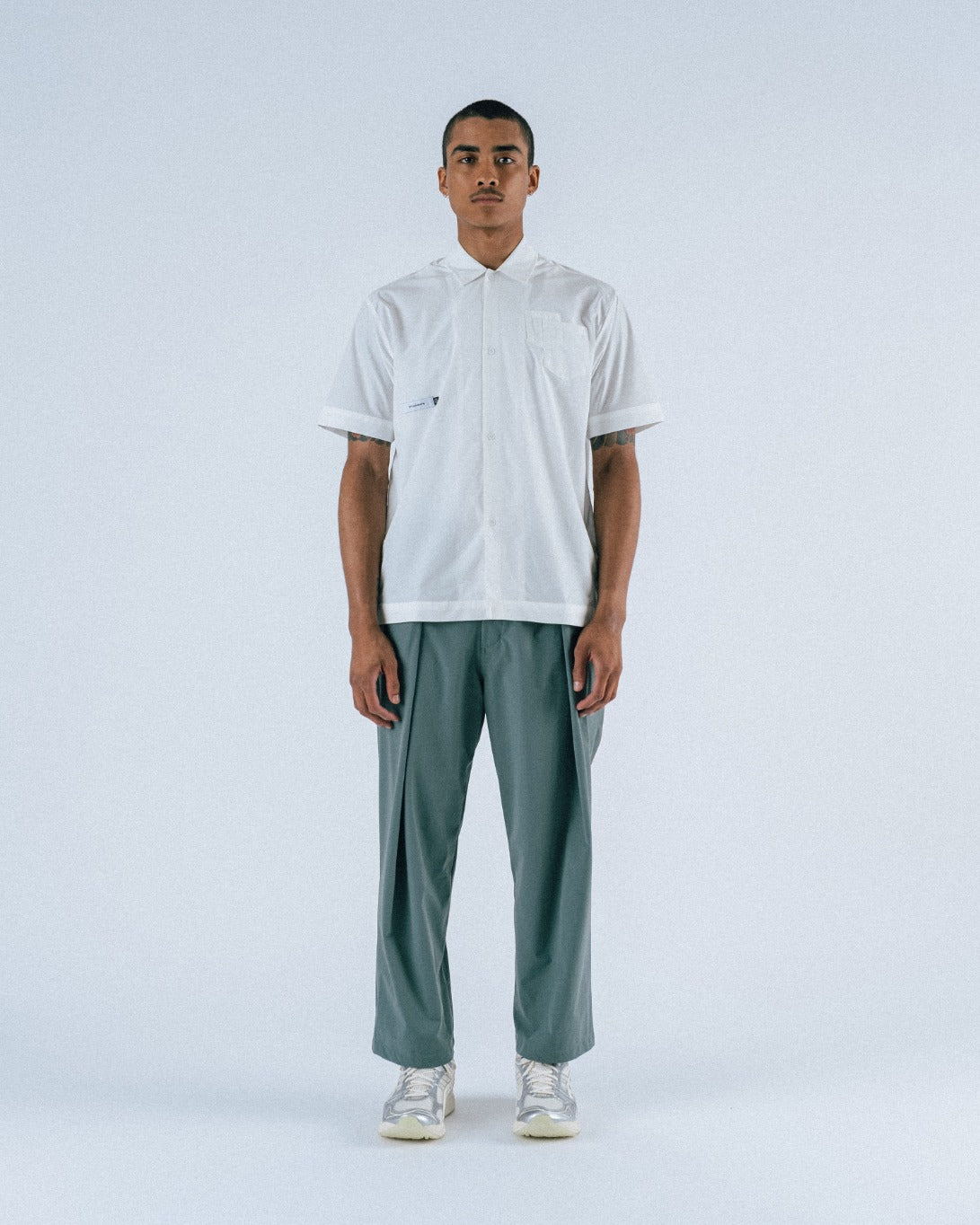 Science Adjustable Pleated Pants