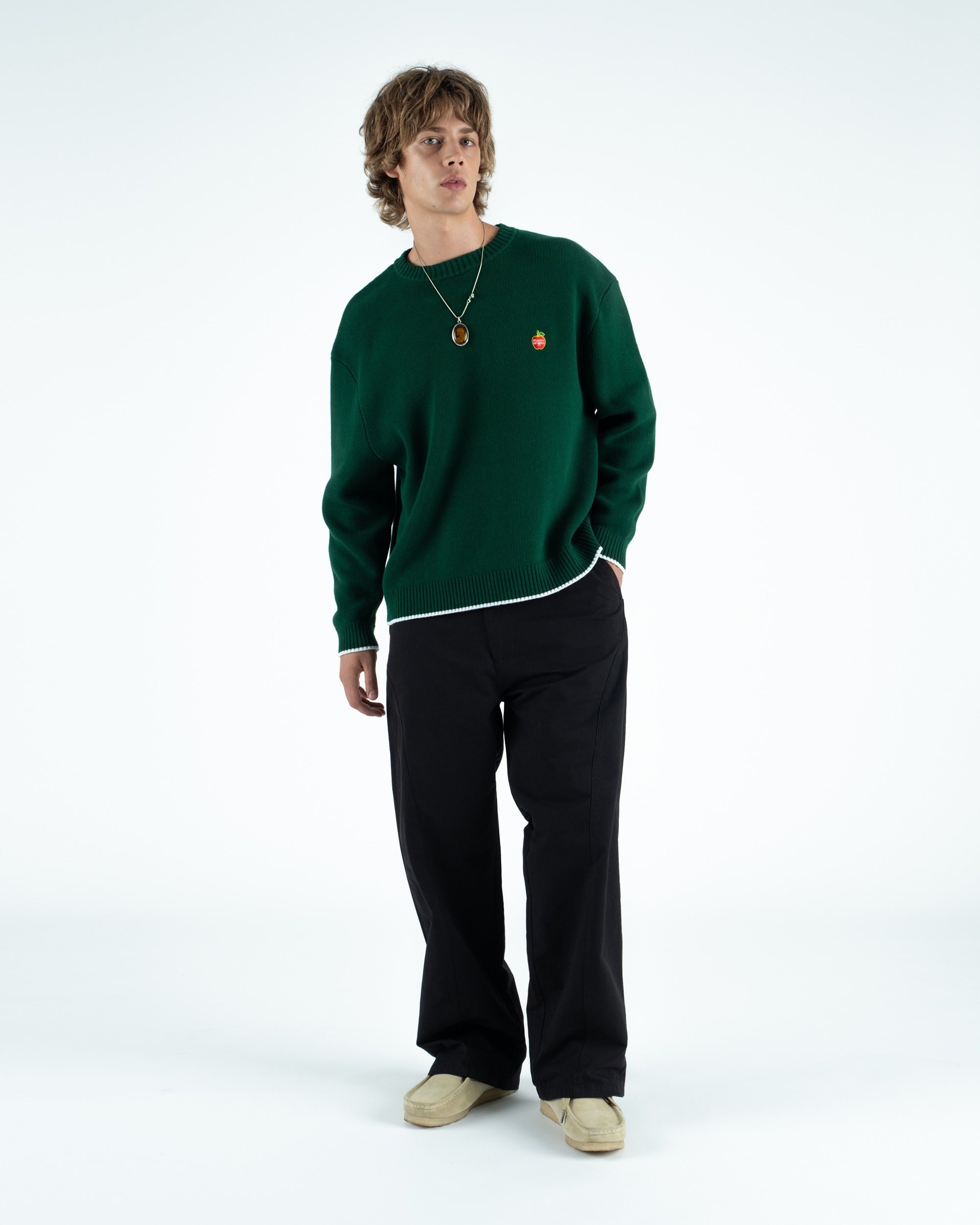 Foster Knit Crew Sweater