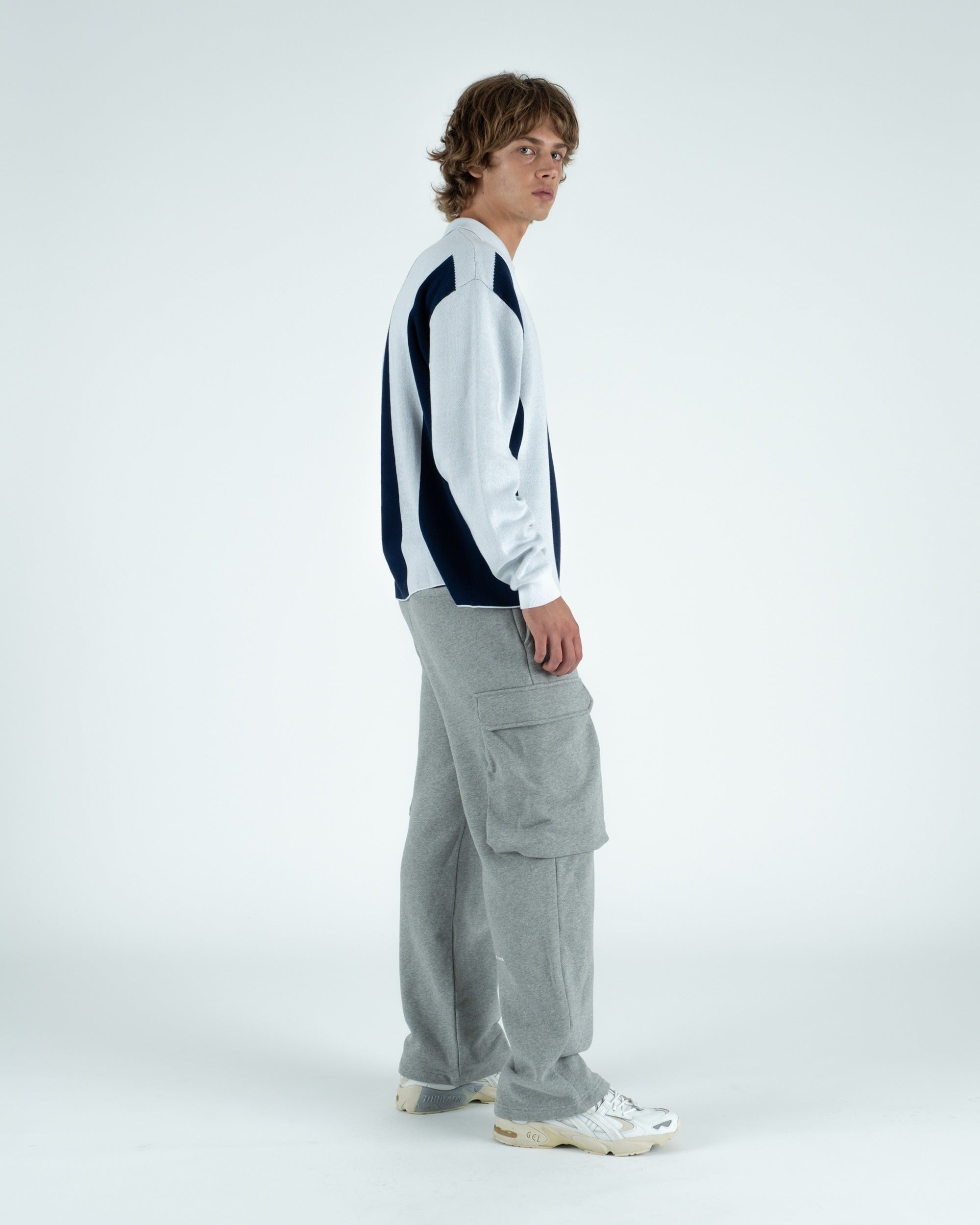Gibson Knitted L/S Sweater Polo