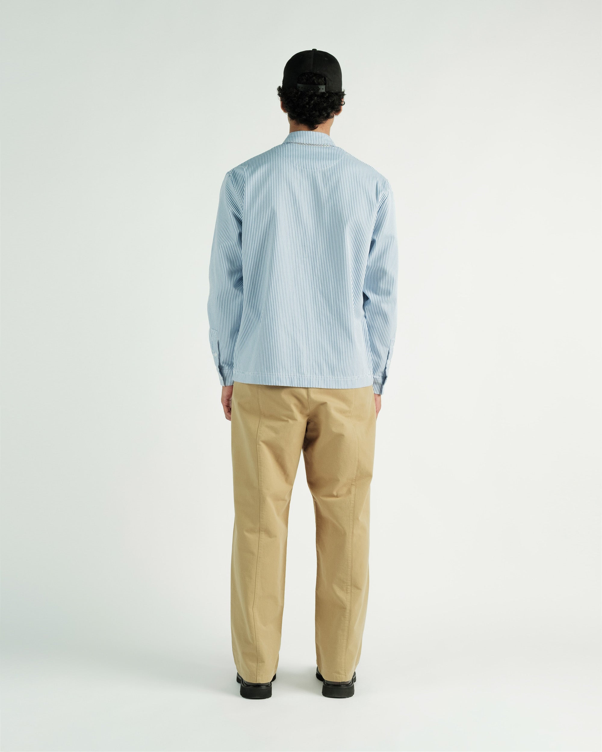 Riverton L/S Stripe Button-Up