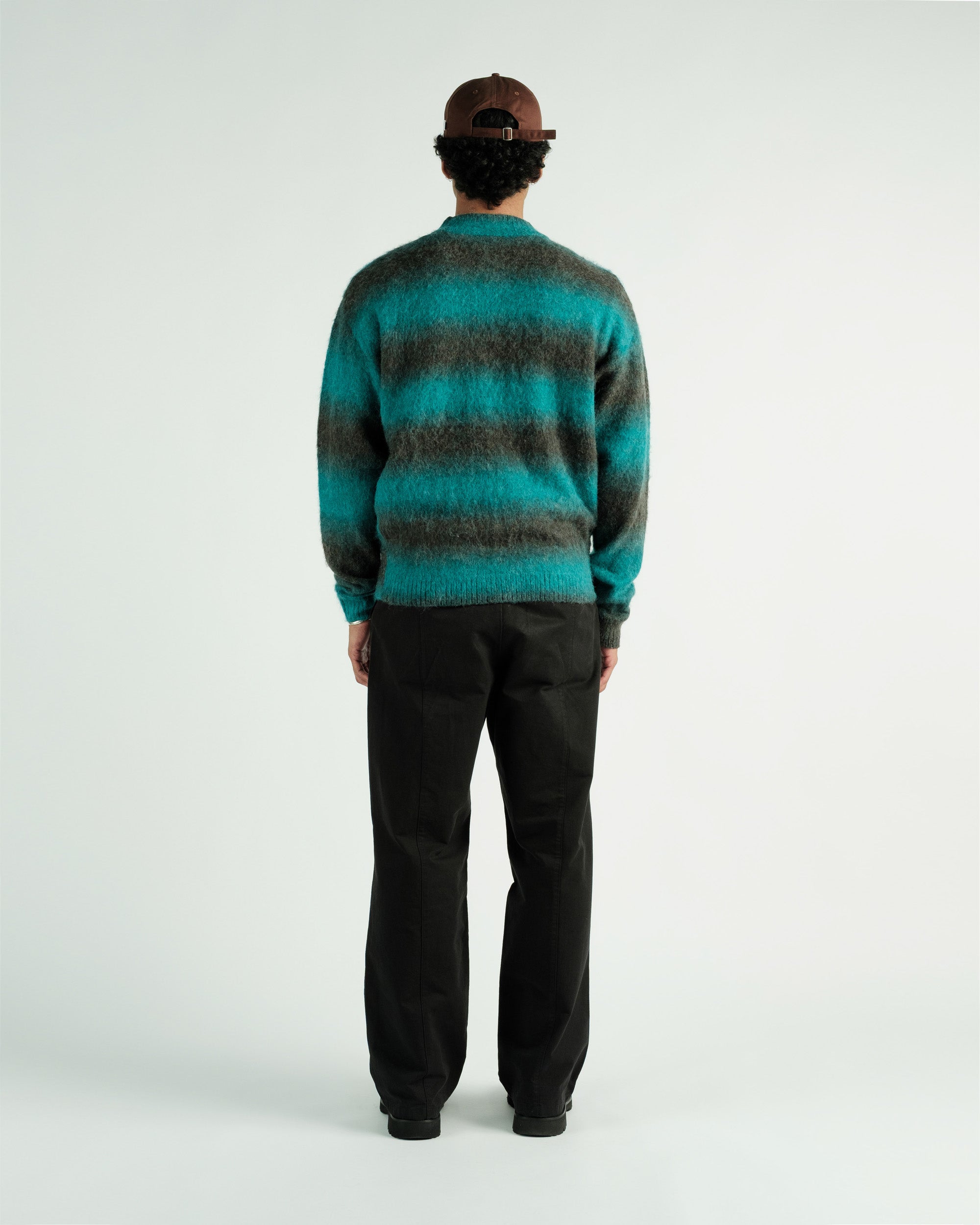 Cole Knit L/S Mockneck Mohair Sweater