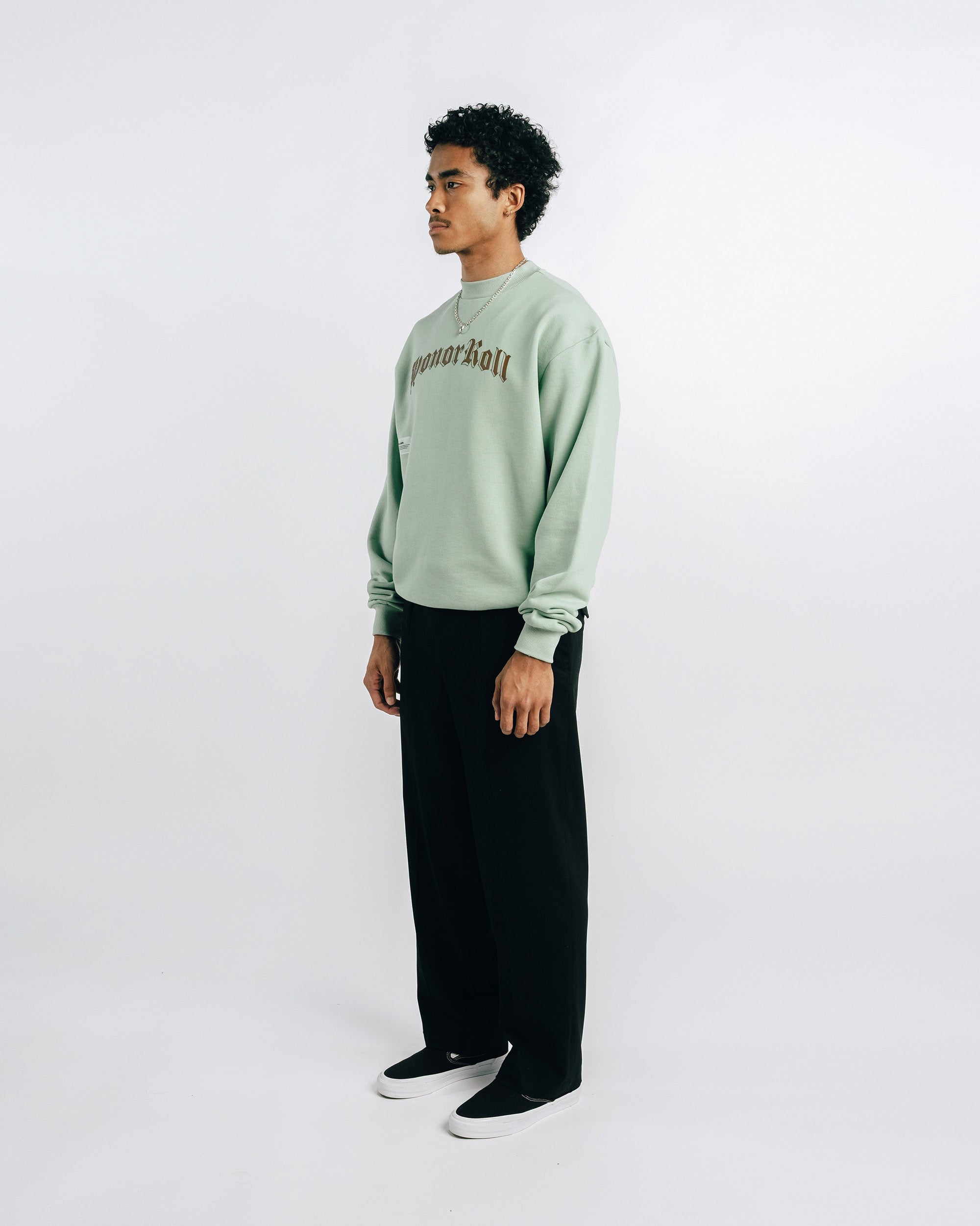 The List Fleece Crewneck Sweater