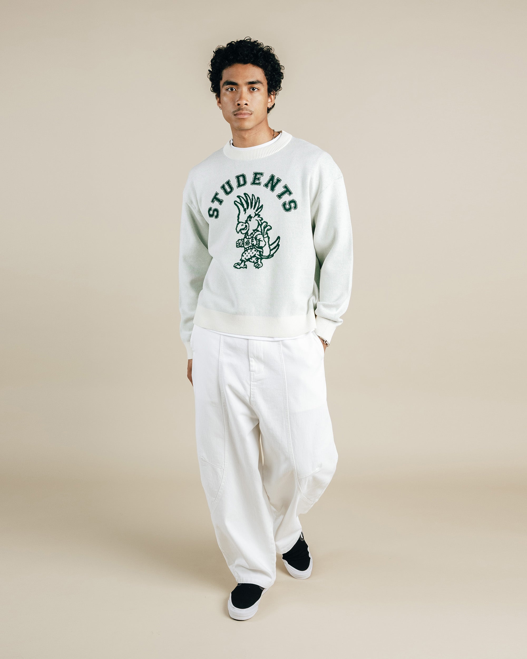 Chip Knit Crew Sweater