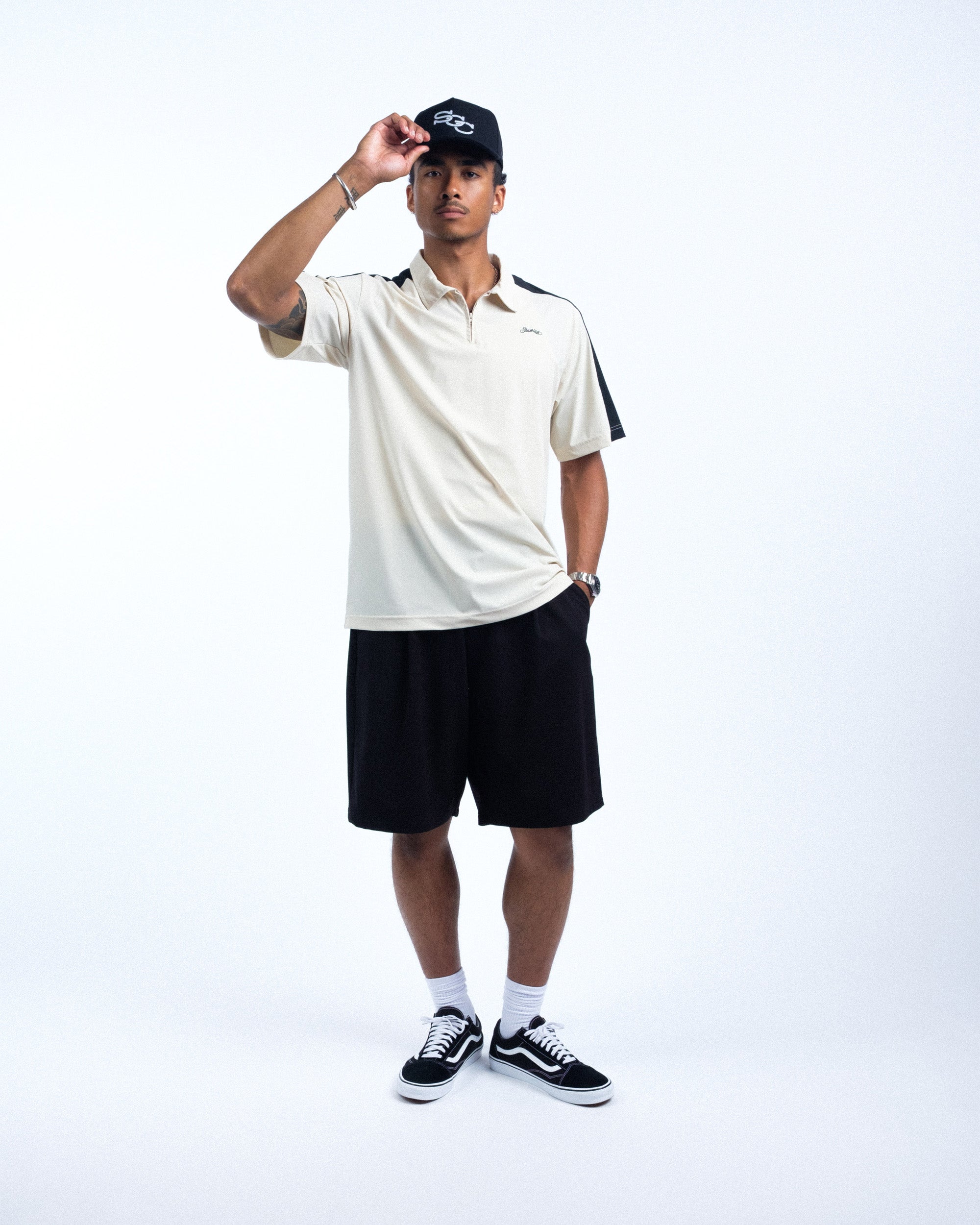 Sheffield S/S Tech Zip Polo