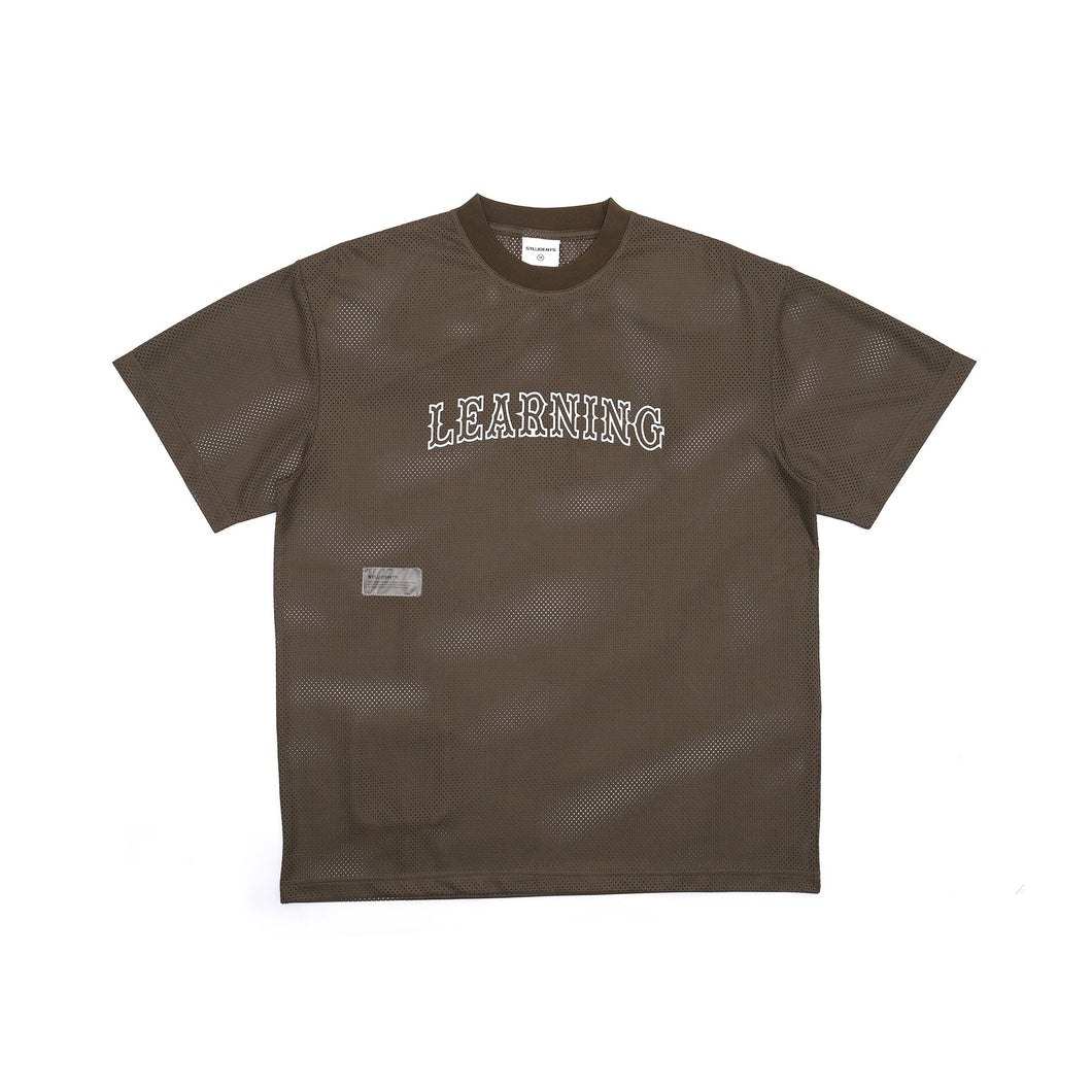 Still Learning S/S Mesh T-shirt