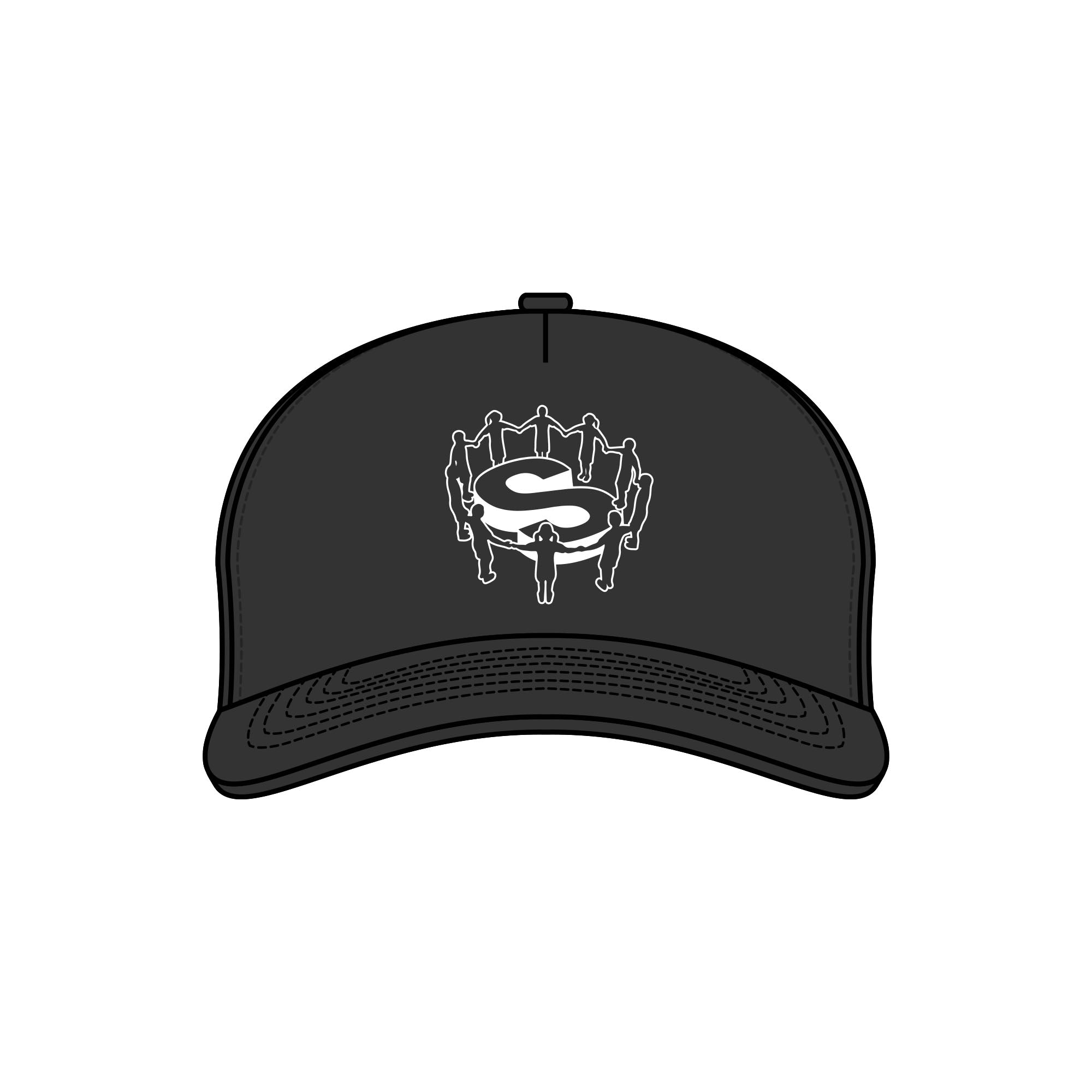 Cult 5 Panel Unstructured Rhino Twill Hat - Students Golf