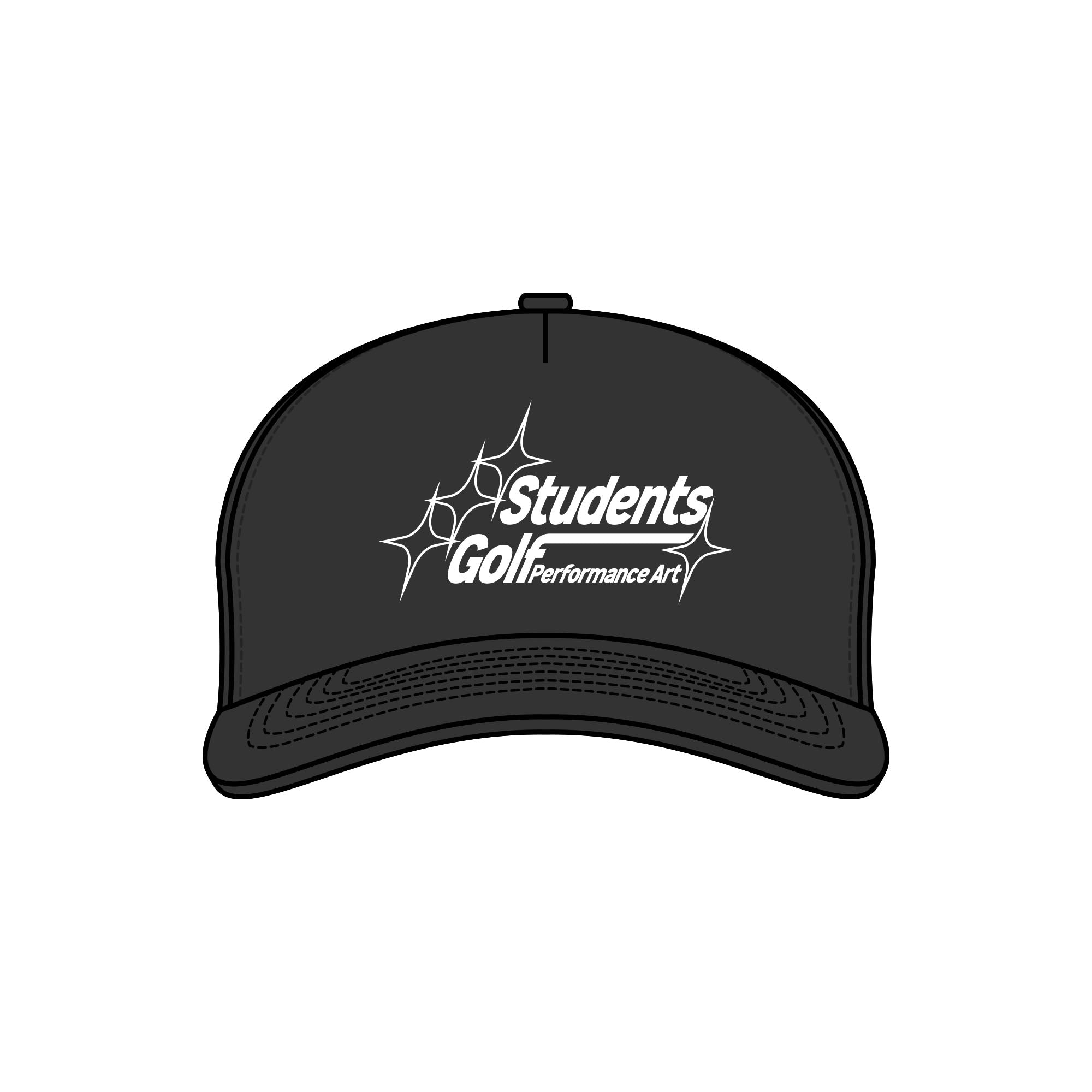 Students Performance Art 5 Panel Unstructured Rhino Twill Hat - Students Golf