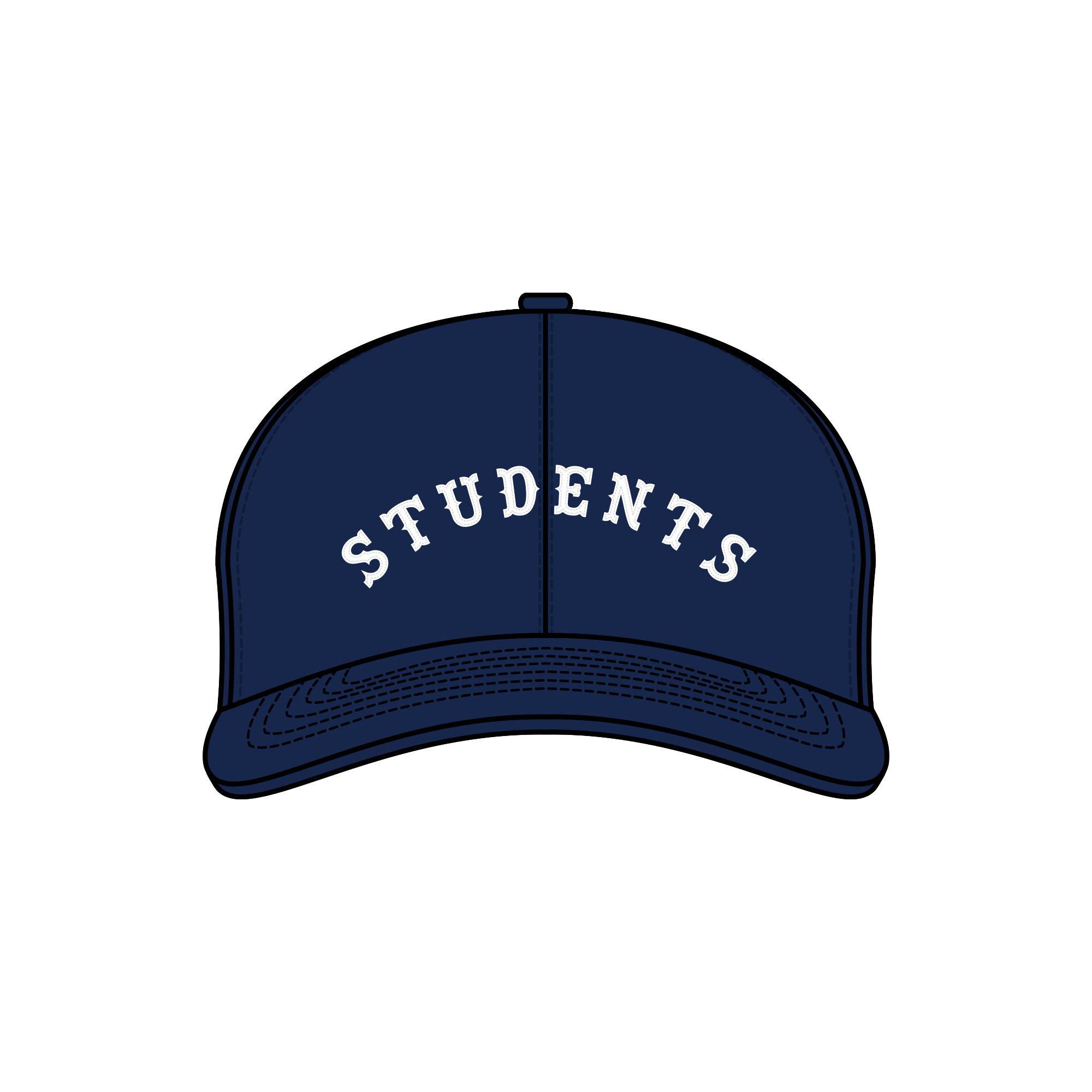 Bases Covered Unstructured 6 Panel Wool Hat - Students Golf