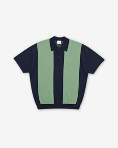 Browne S/S Knit Polo Sweater