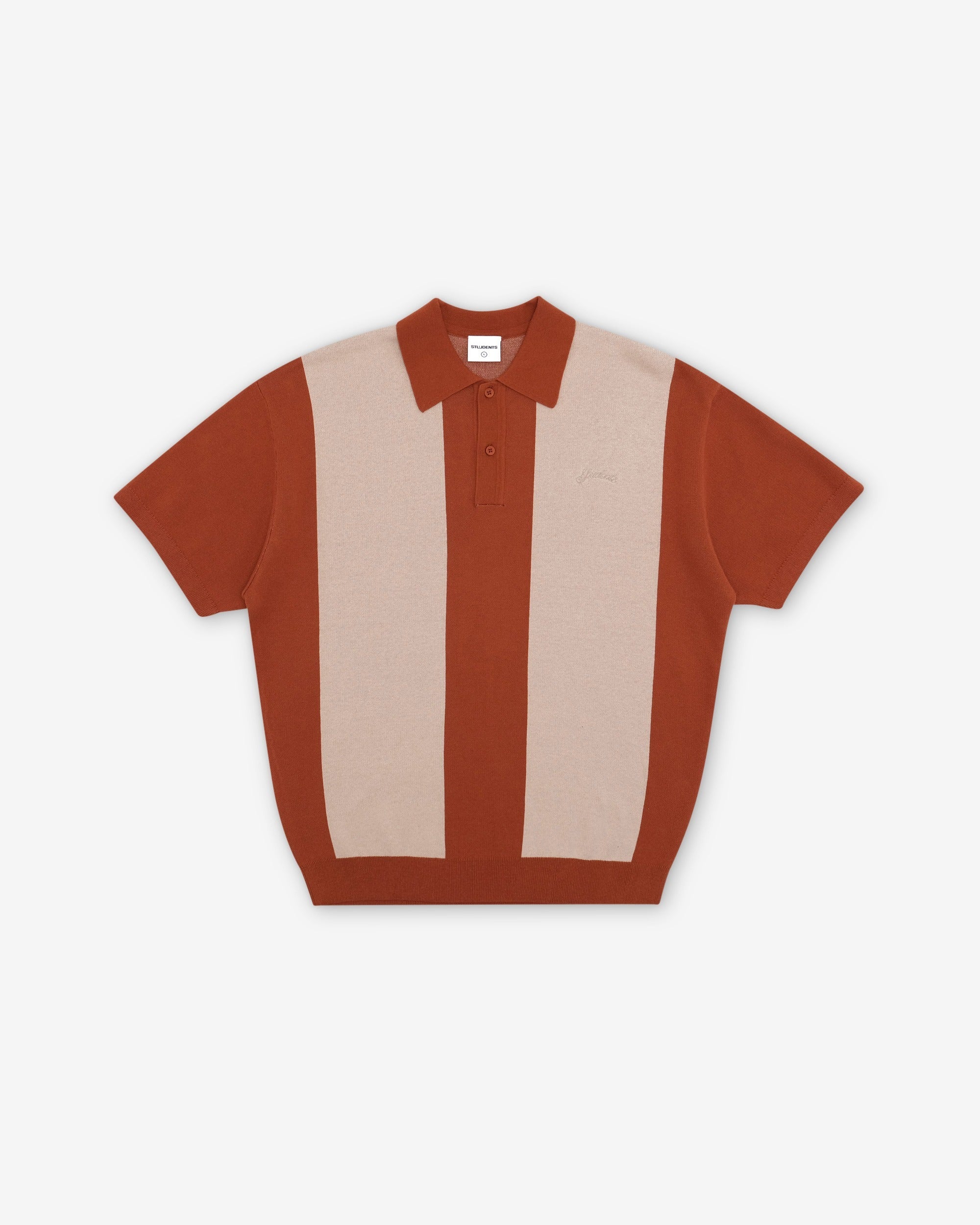 Browne S/S Knit Polo Sweater