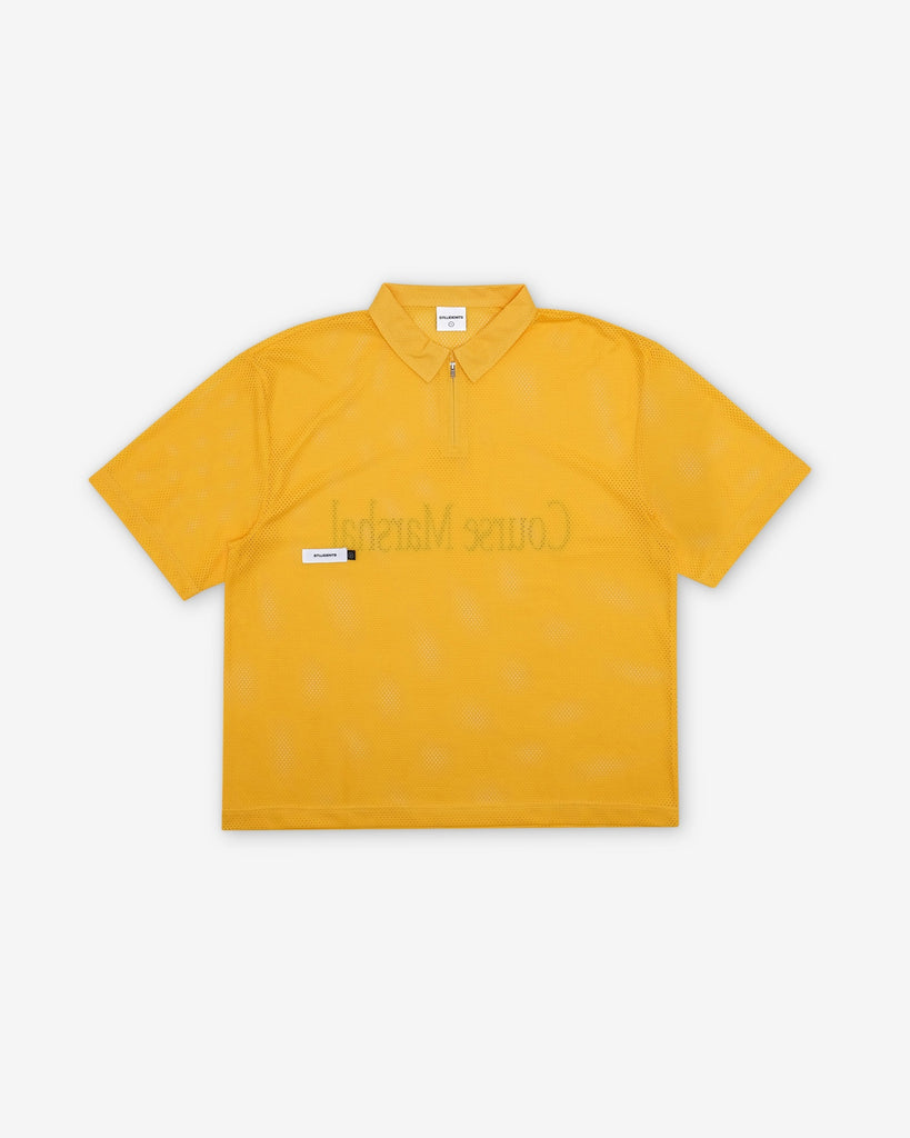 Course Marshal S/S Mesh Zip Polo - Front