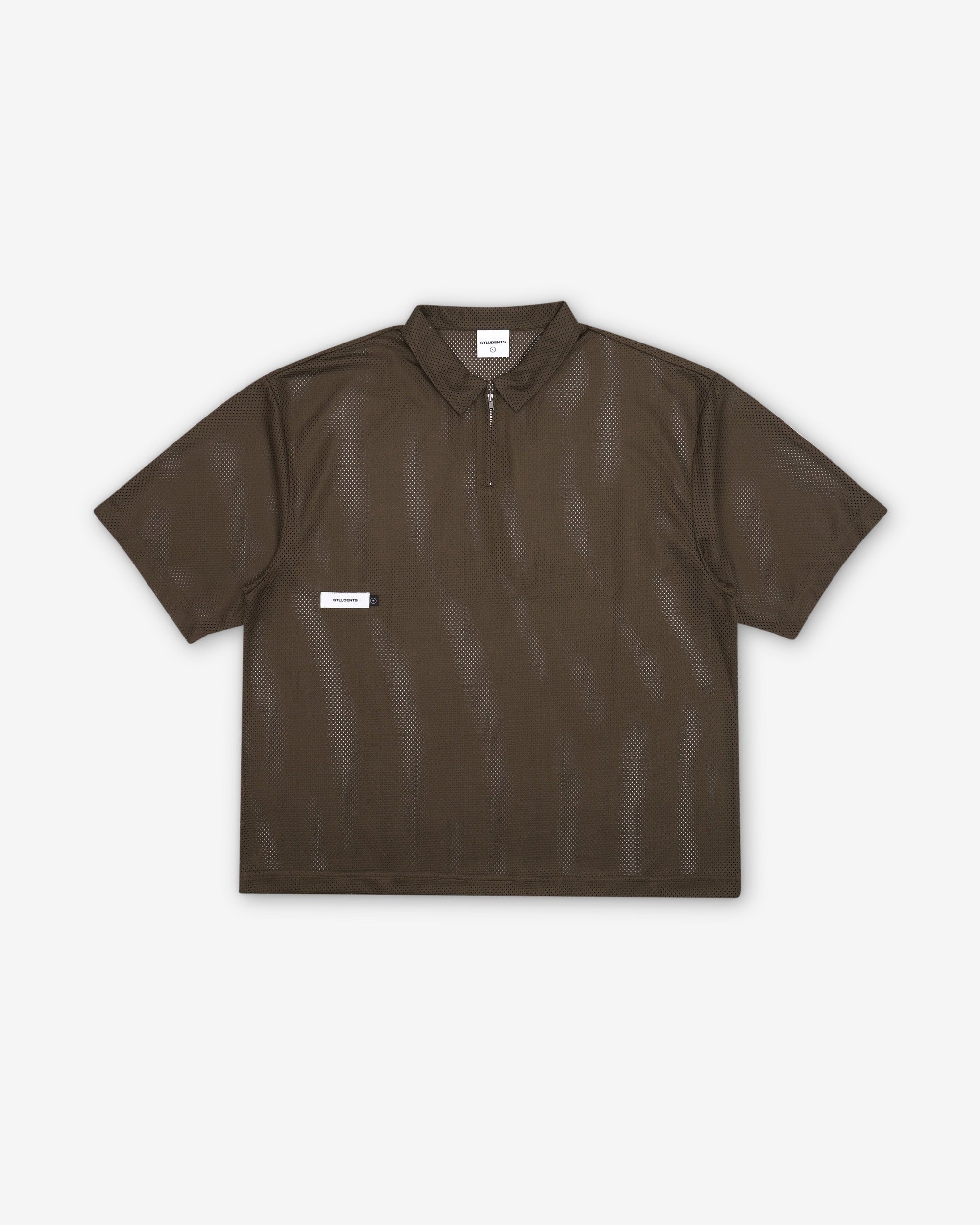 Course Marshal S/S Mesh Zip Polo