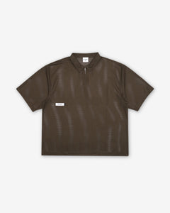 Course Marshal S/S Mesh Zip Polo