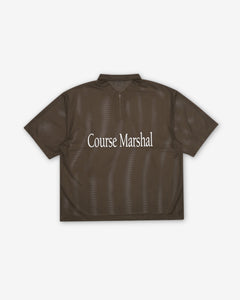 Course Marshal S/S Mesh Zip Polo