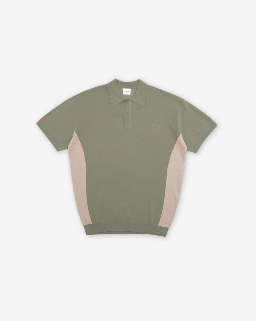 Newton S/S Knit Polo Sweater - Front