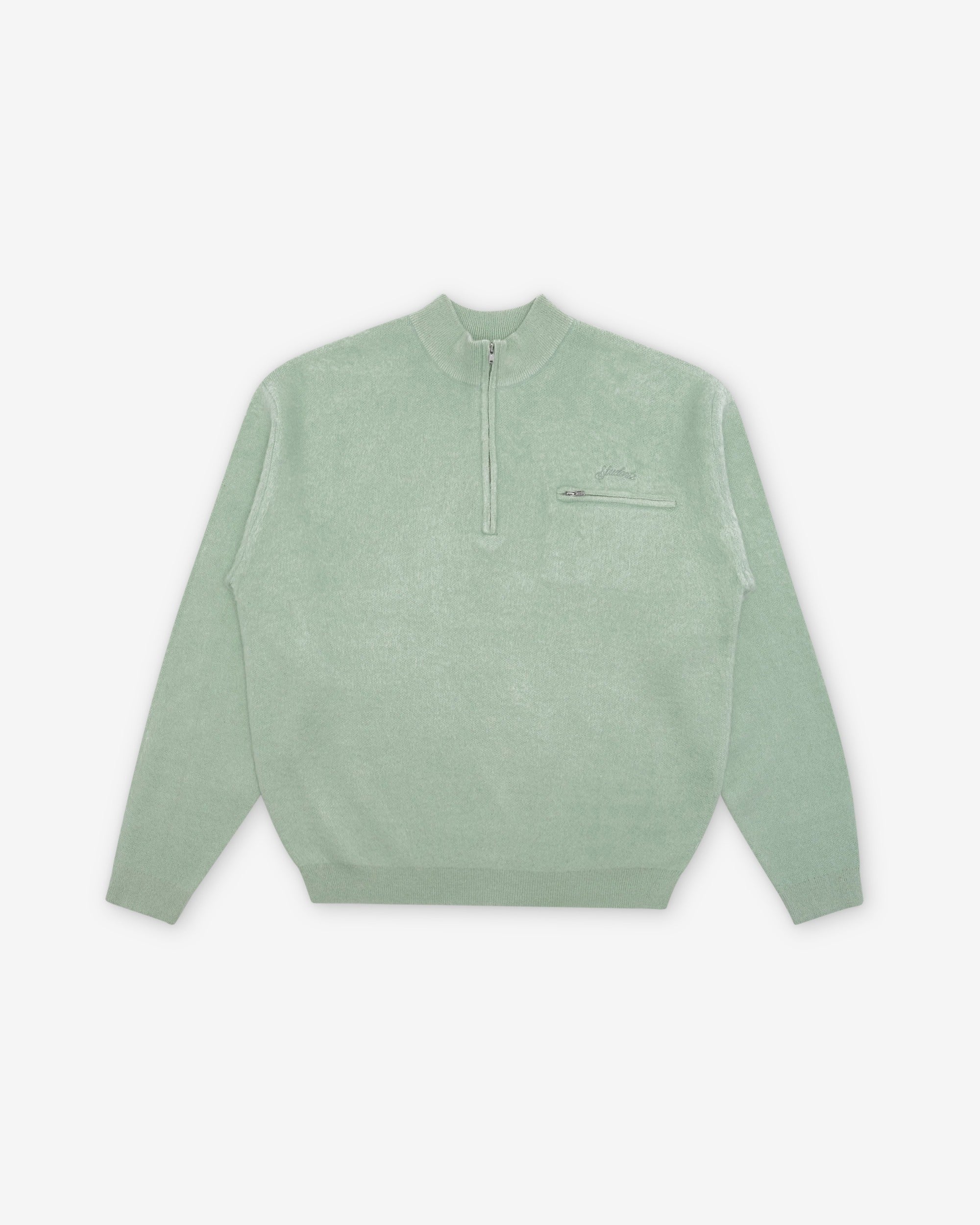 Wilson Mohair L/S Q-Zip Sweater