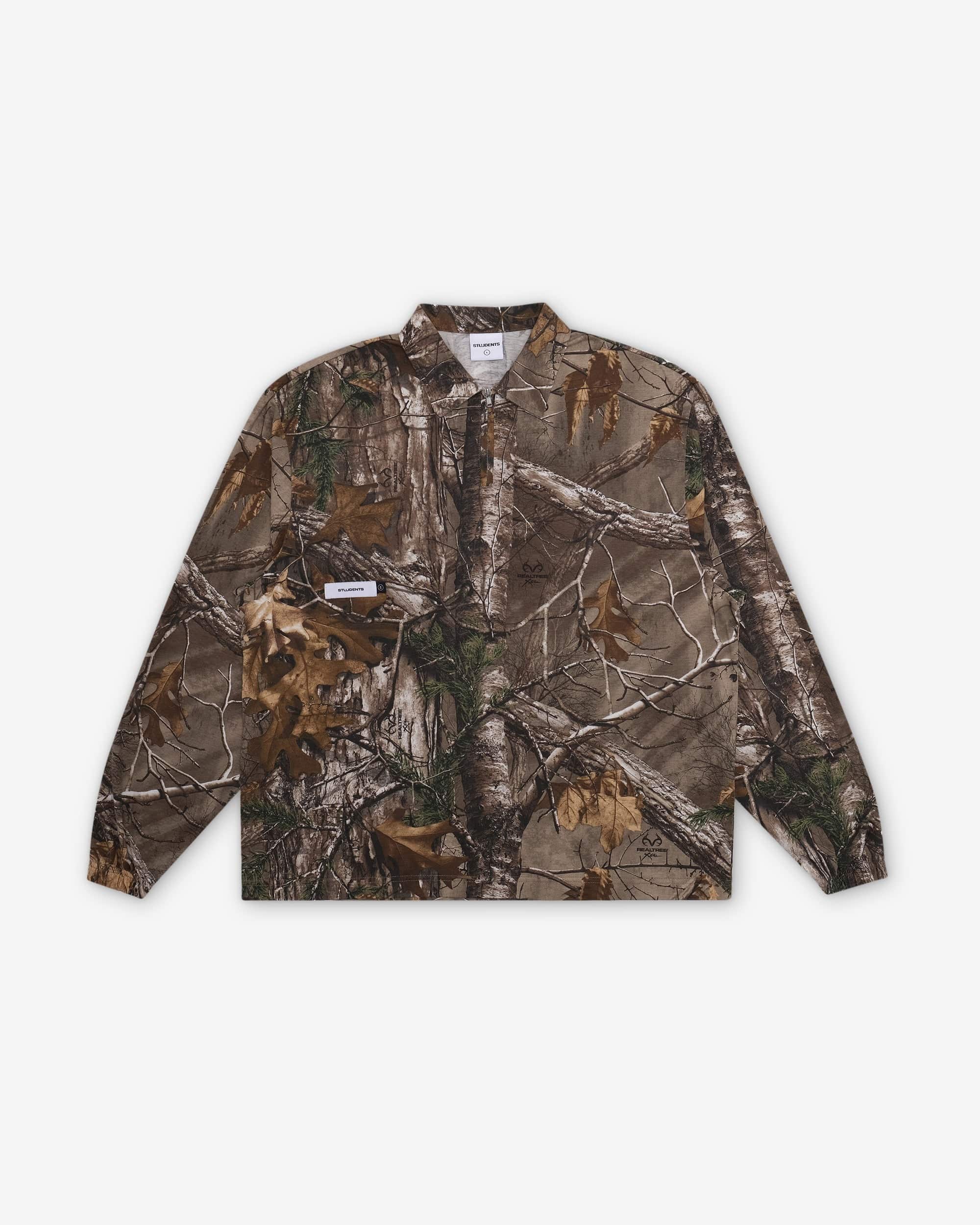 Benjie Realtree L/S Polo Shirt - Students Golf