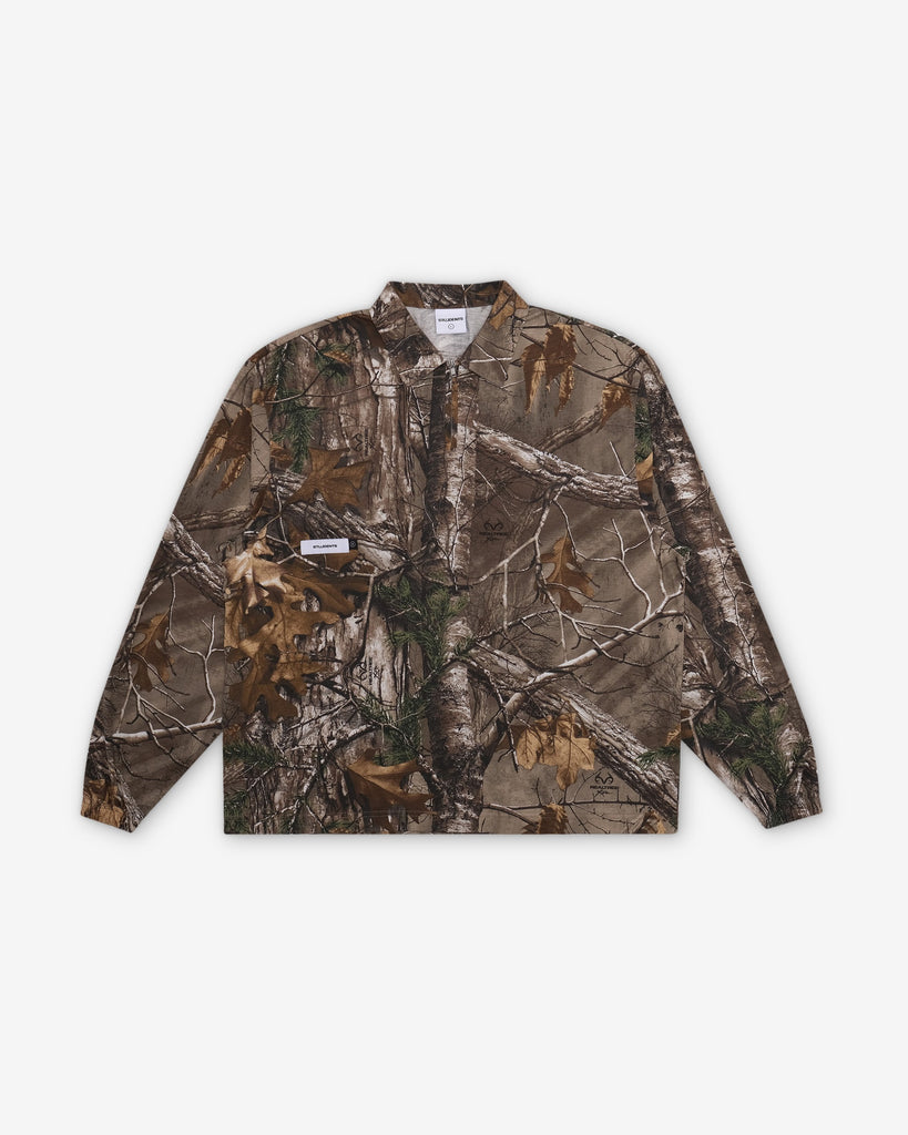 Benjie Realtree L/S Polo Shirt - Front