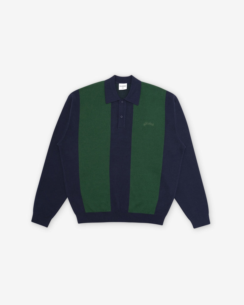Harrison L/S Polo Sweater - Front