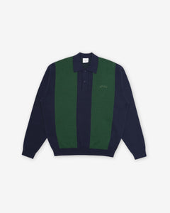 Harrison L/S Polo Sweater