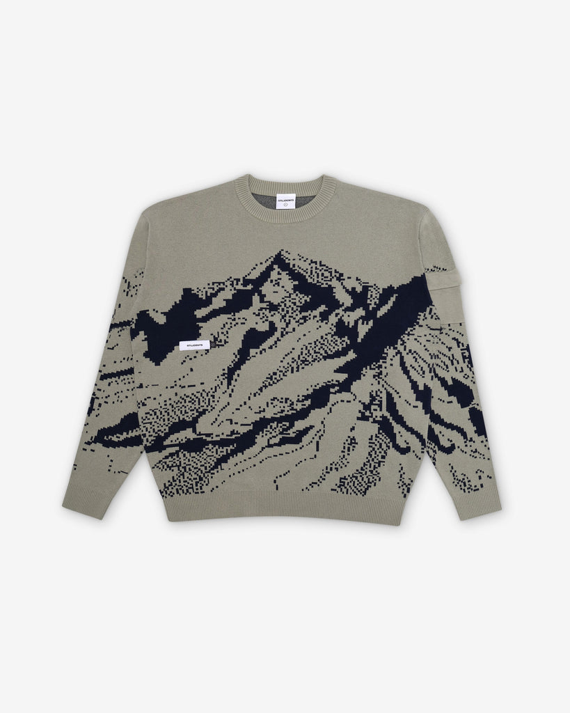 Truman L/S Knit Crew Sweater - Front