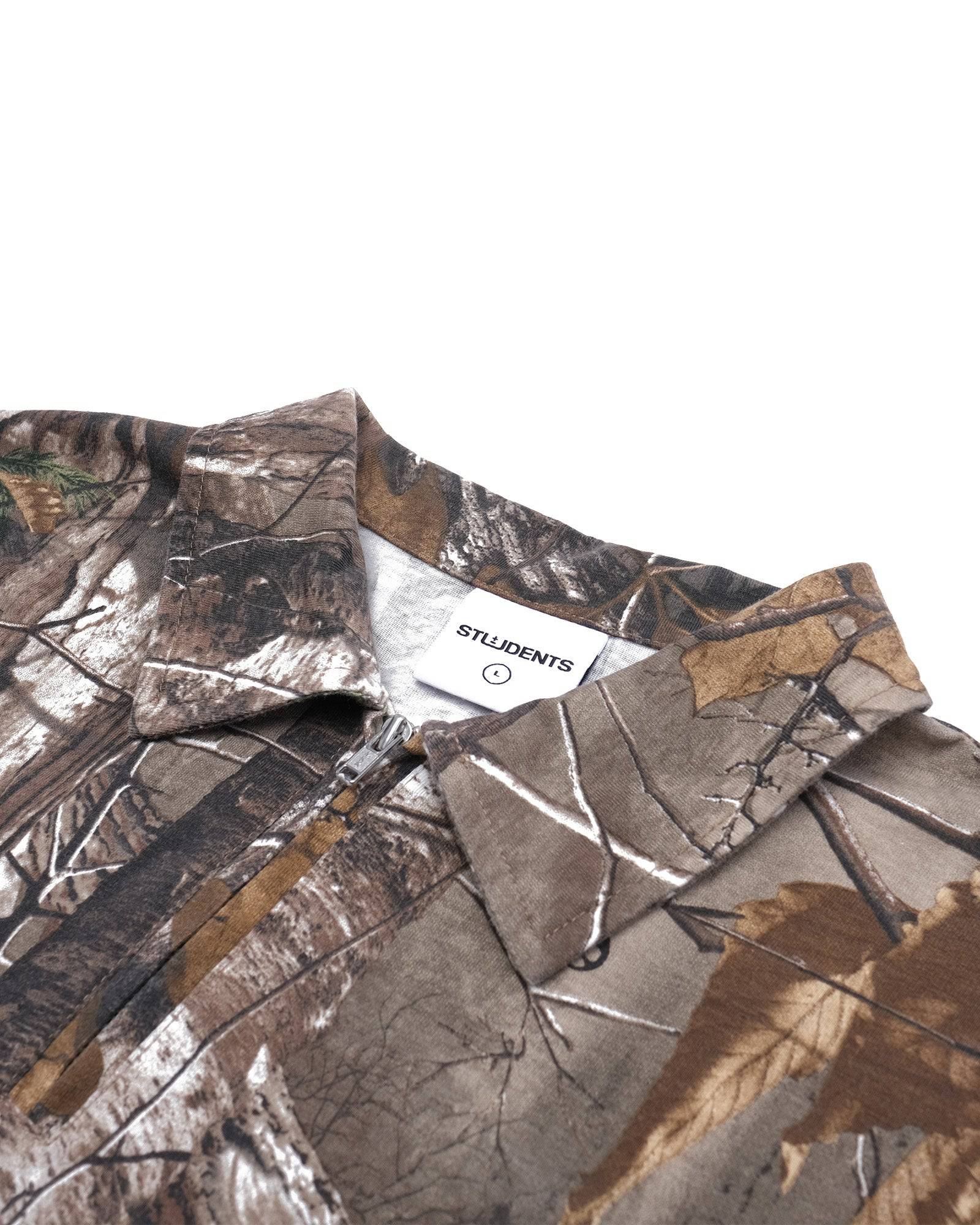 Benjie Polo Shirt in camo - front view