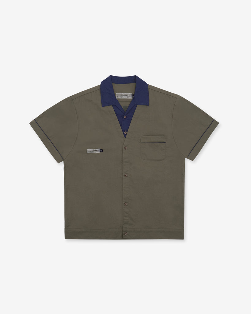 Tuckson S/S Polyester Bowling Shirt - Front